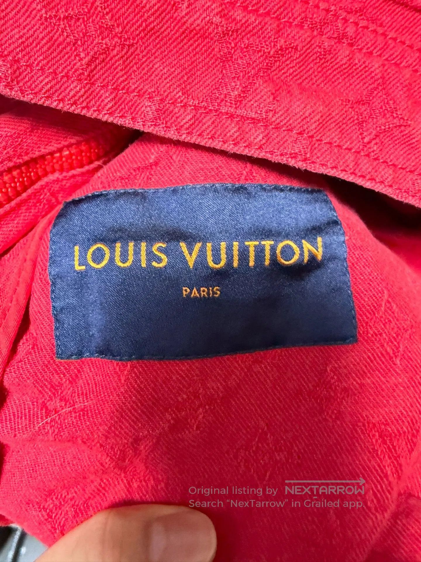 Louis Vuitton LV Red All. Size US L / EU 52-54 / 3 - 3 Thumbnail