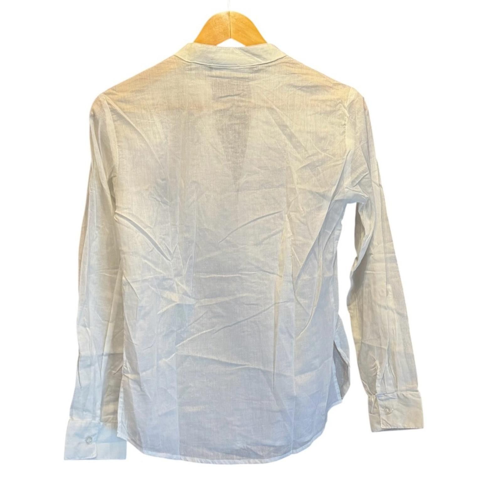 Tantum tantrums. Women's BOHO White Lace Button Down. Size Small. Size S / US 4 / IT 40 - 7 Thumbnail