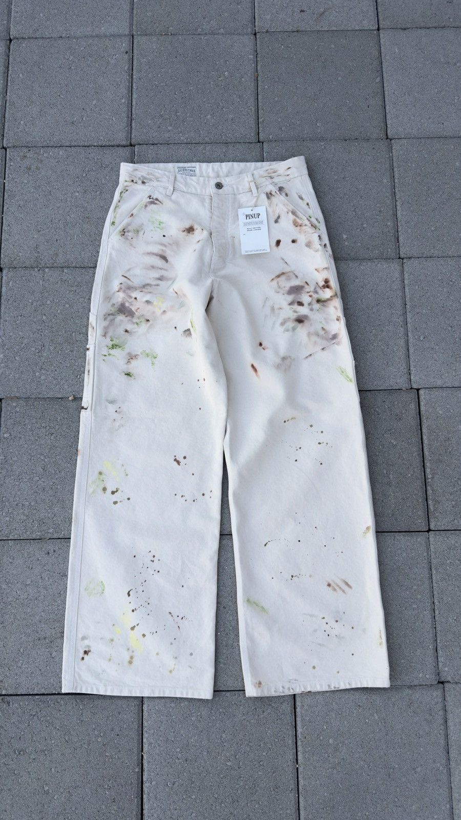 Other Cream Painted Journeyman’s Size US 32 / EU 48 - 2 Thumbnail