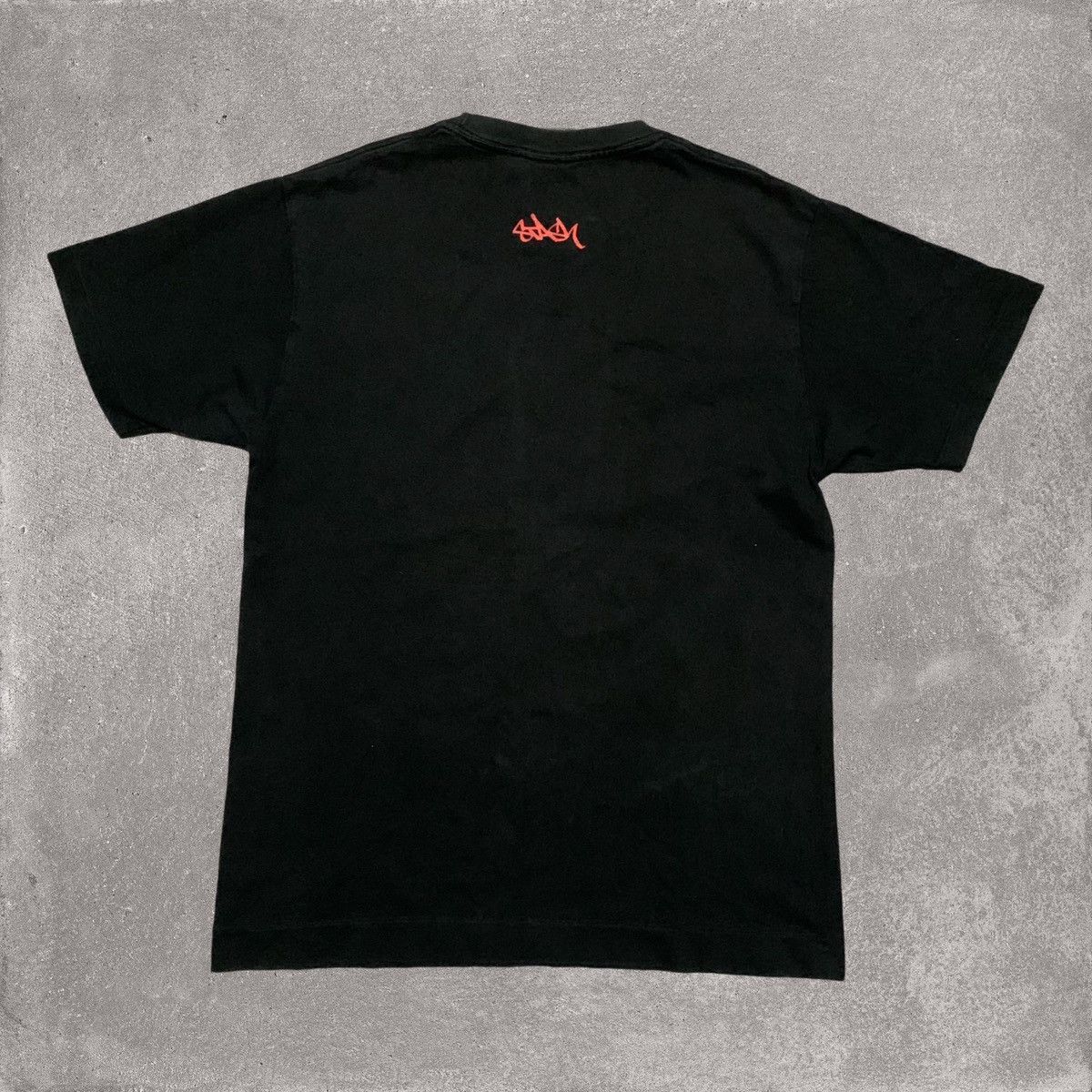 Bape Bape Medium A Bathing Ape Graphic Black Tee Vintage OG Size US M / EU 48-50 / 2 - 2 Thumbnail