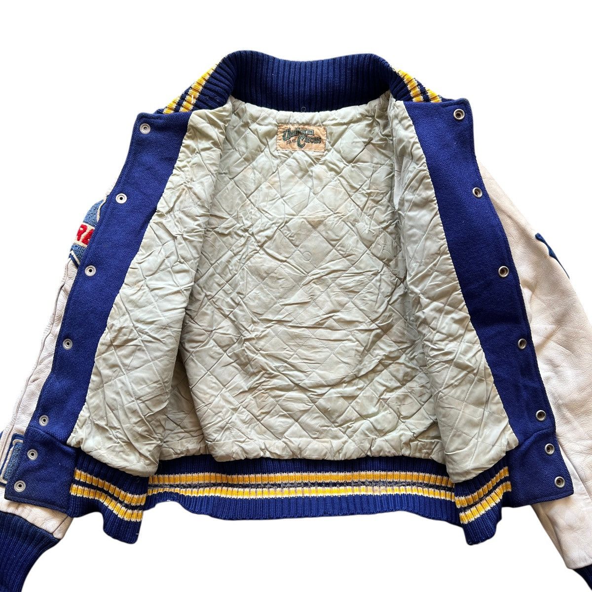 Vintage 🔥 Vintage Tm Athletics Beams Varsity Stadium Jacket Size US M / EU 48-50 / 2 - 12 Thumbnail
