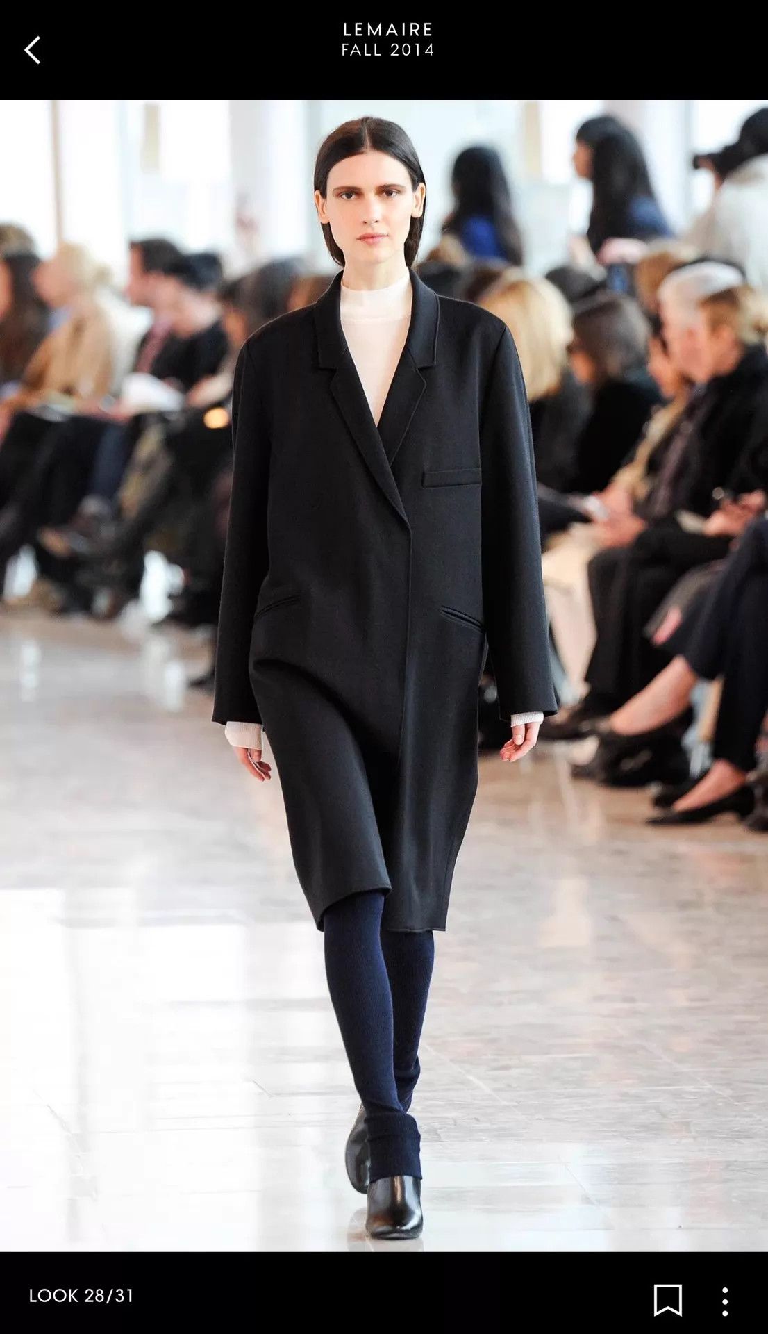 Christophe Lemaire LEMAIRE Early Runway Wool Coat 2014AW Size 36 Size XS / US 0-2 / IT 36-38 - 3 Thumbnail