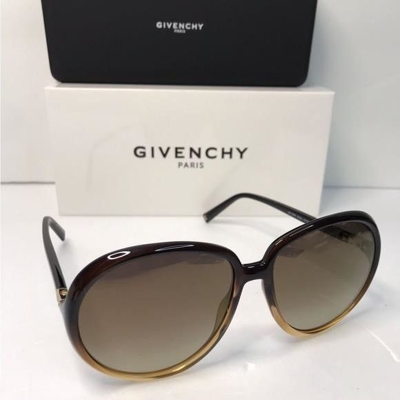Givenchy 💯 Givenchy Brown Gradient Oval Ladies Sunglasses GV 7180/S Size ONE SIZE - 7 Thumbnail
