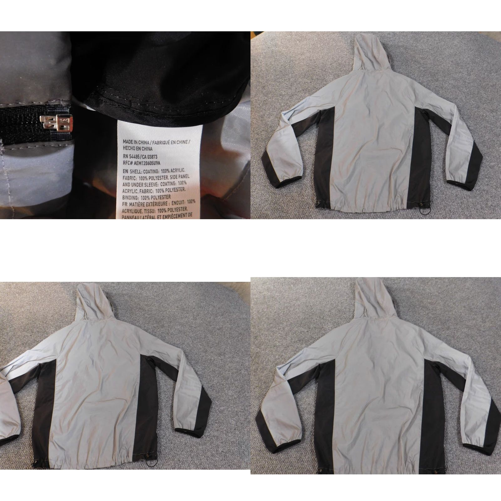 American Eagle Outfitters American Eagle Hoodie Mens XL Pullover Gray Cotton Knit Logo Pockets 90s? No, Vintage: No, Regular Size Size US XL / EU 56 / 4 - 8 Thumbnail