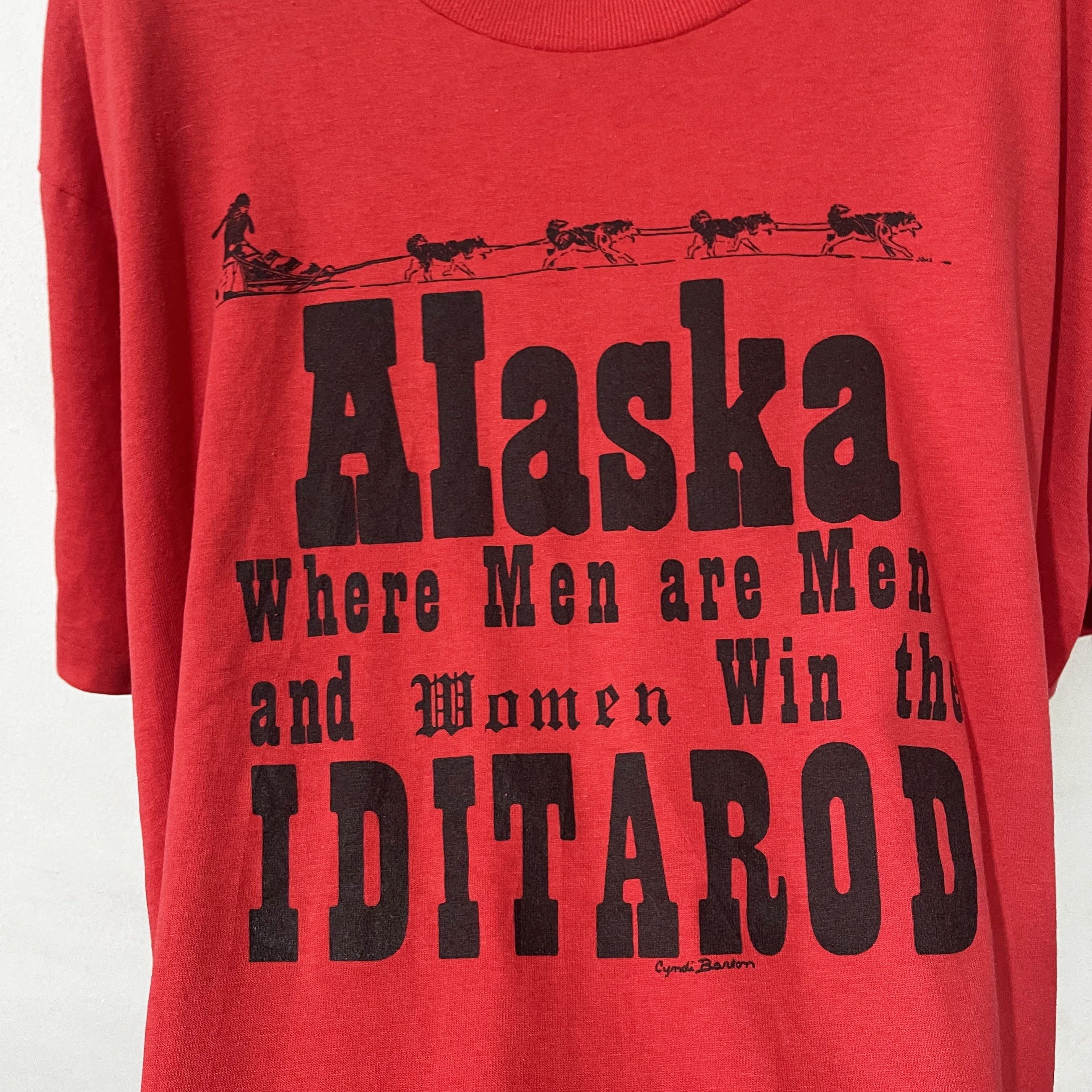 Vintage Vintage 90s Alaska T-Shirt Size US XL / EU 56 / 4 - 2 Thumbnail