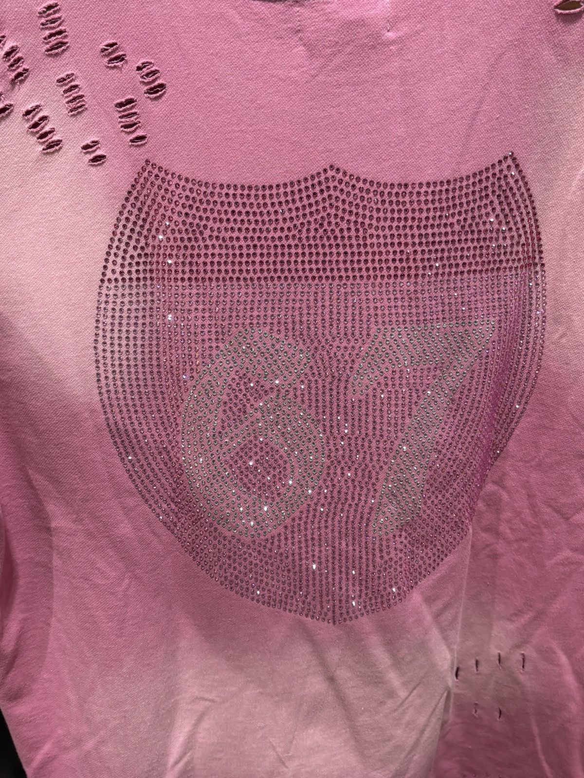 Designer SSBD Pink Distressed “PLAYA” Tee Size US XL / EU 56 / 4 - 7 Thumbnail