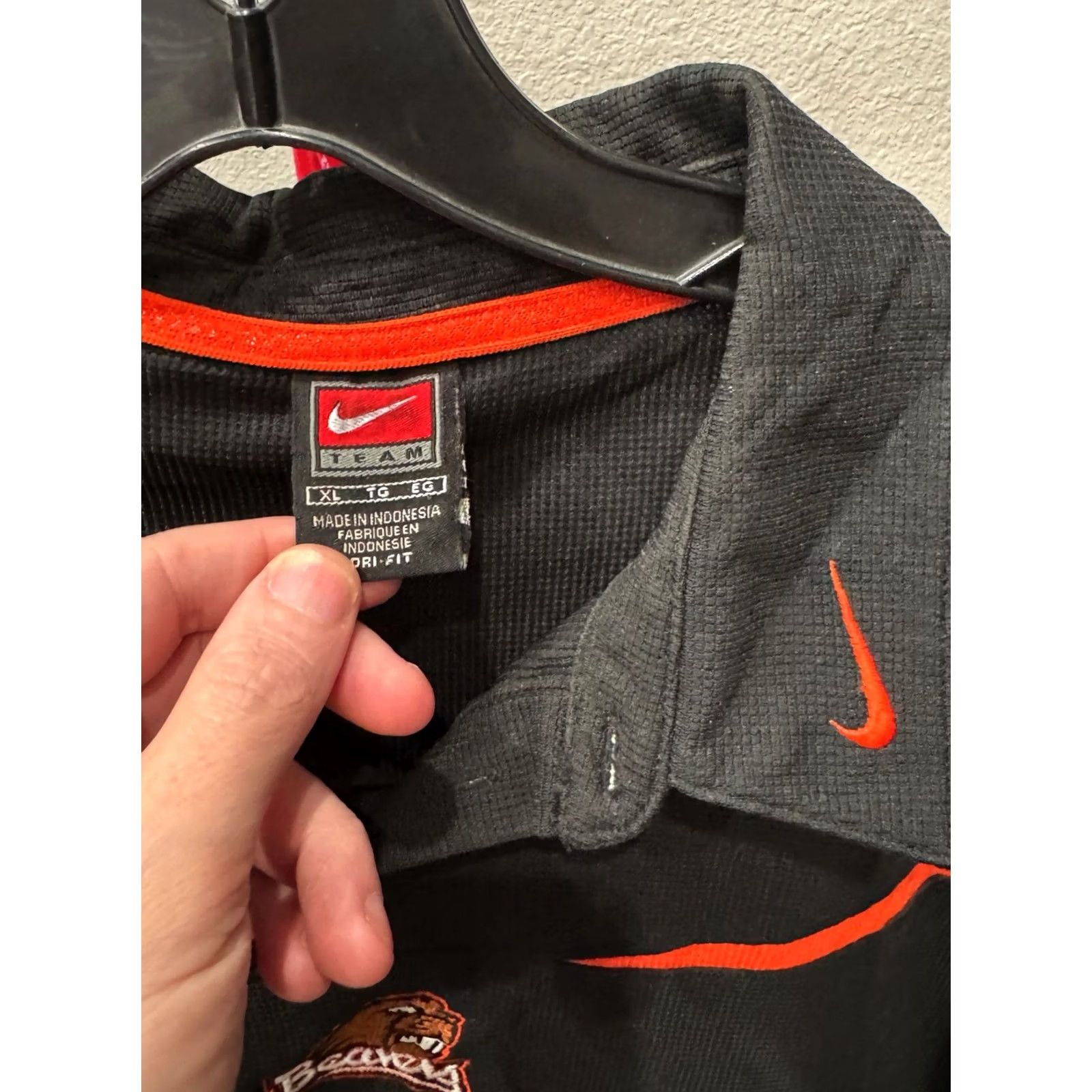 Nike Nike Oregon Beavers Embroidered POLO SHIRT XL Size US XL / EU 56 / 4 - 5 Thumbnail