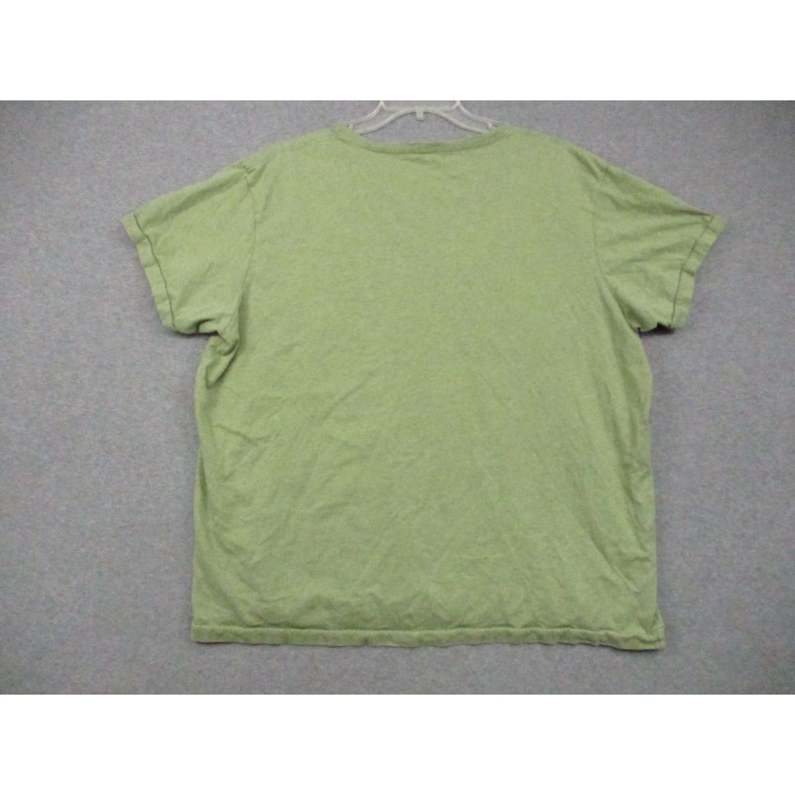 Carhartt VINTAGE Carhartt Shirt XXL Mens Olive Green Spell Out Crew Neck Slim Fit Size US XXL / EU 58 / 5 - 5 Thumbnail