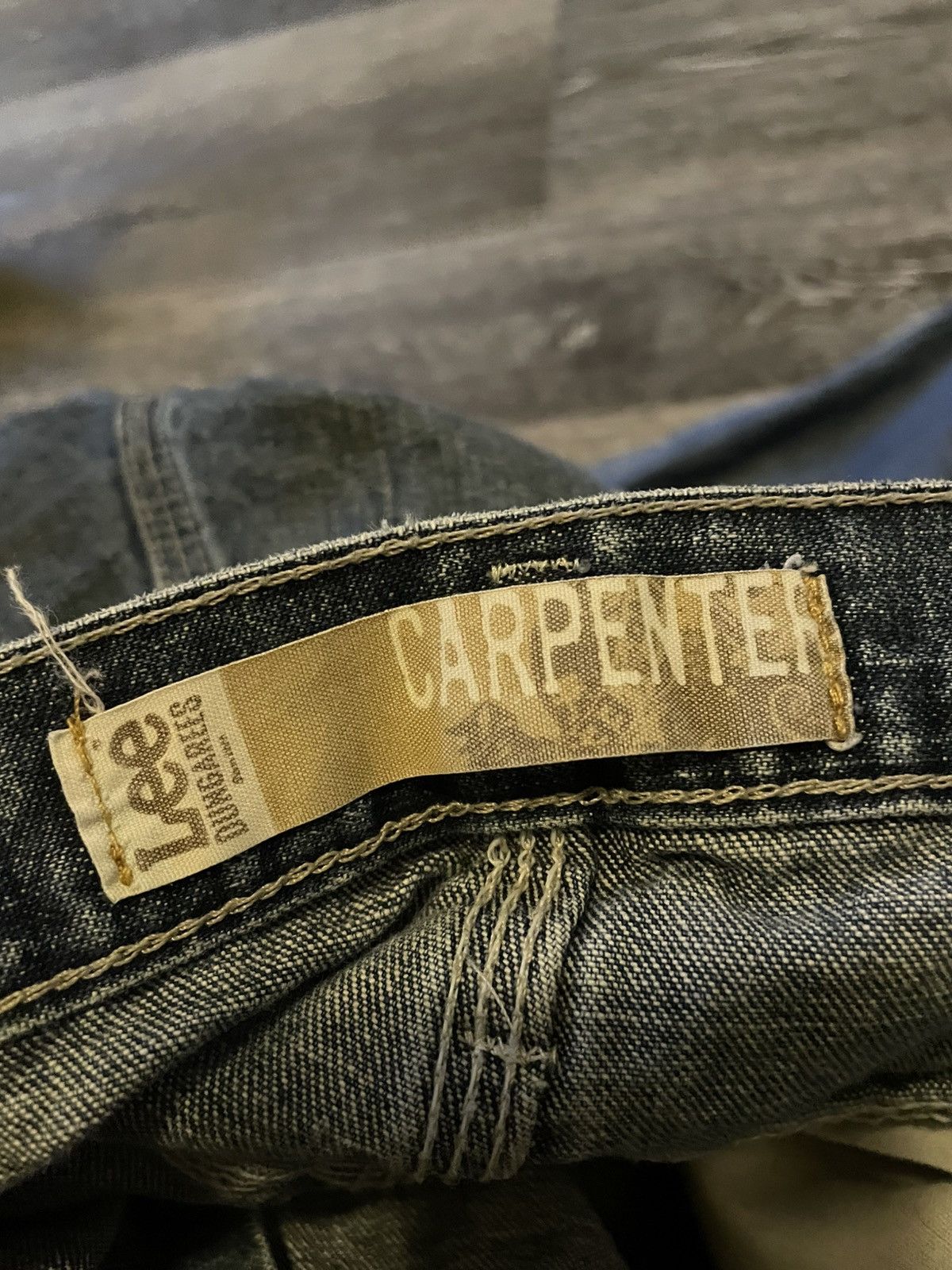 Lee Vintage lee Carpenter blue jeans Size US 34 / EU 50 - 4 Thumbnail