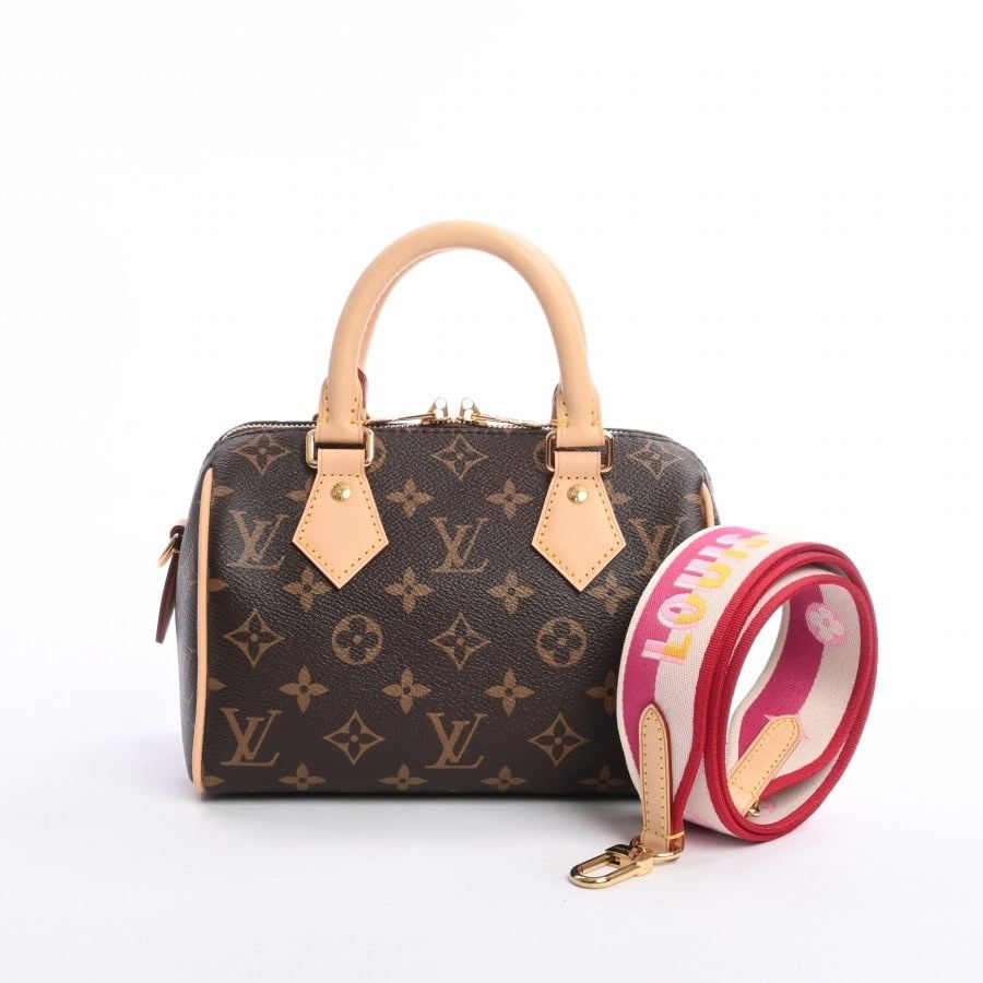 Louis+Vuitton+Speedy+Bandouliere+20+Crossbody+Fuchsia+Leather for sale  online