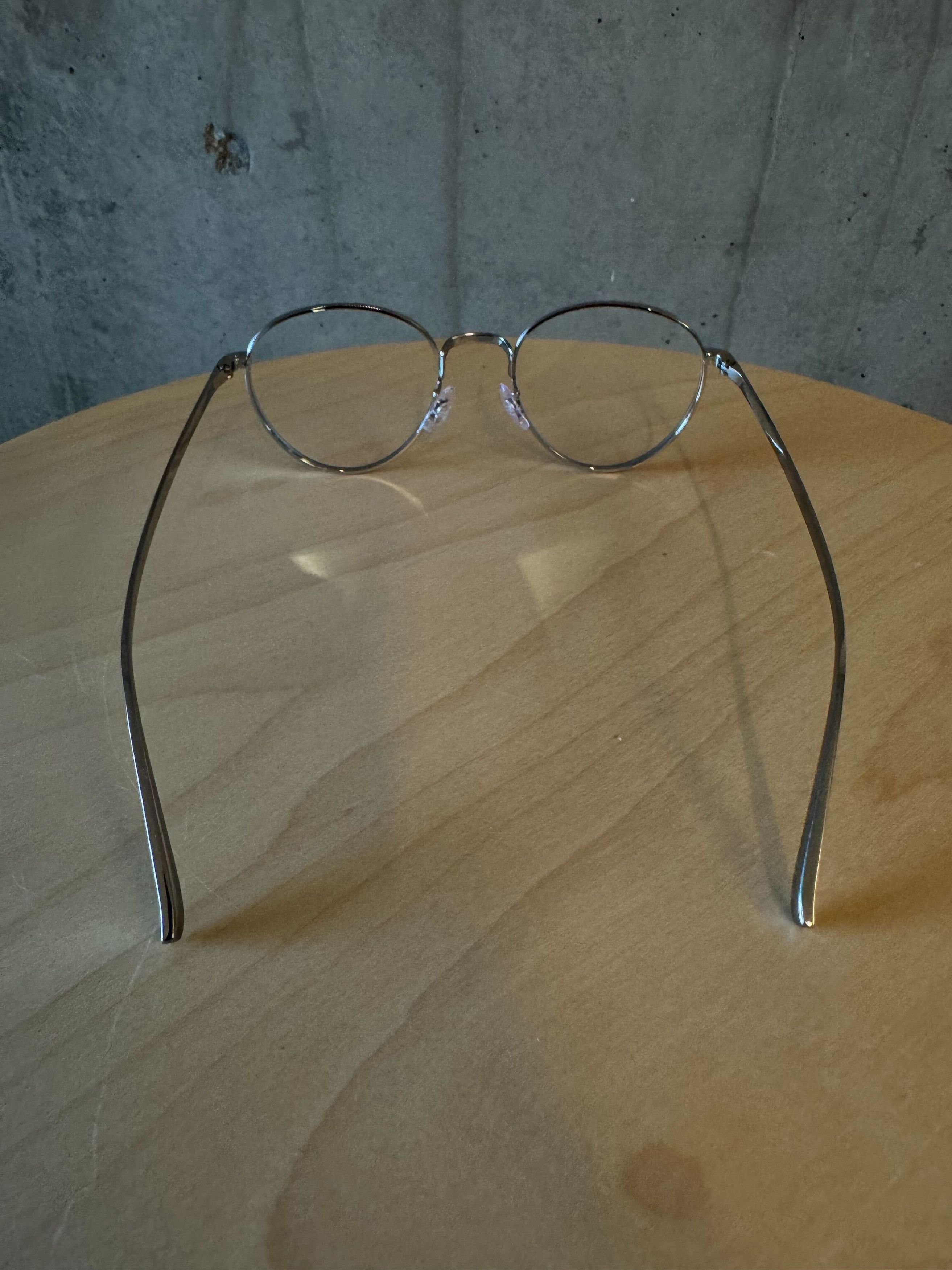 Oliver Peoples (New) Kesner Titanium Silver Glasses Size ONE SIZE - 8 Thumbnail