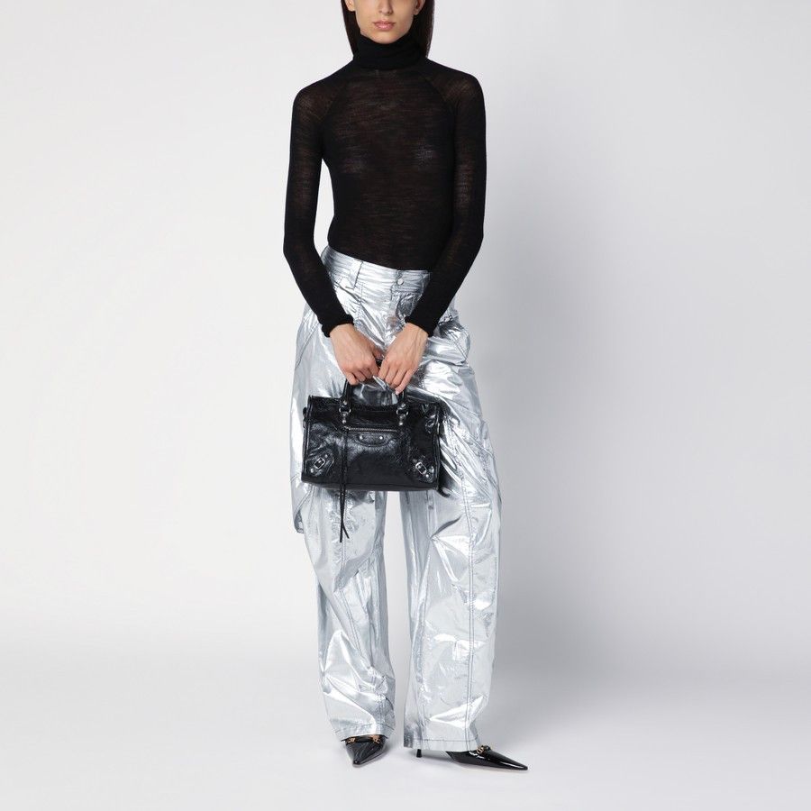 Isabel Marant o1d2blof0824 Cargo Trousers in Metal Size 27" / US 4 / IT 40 - 2 Thumbnail