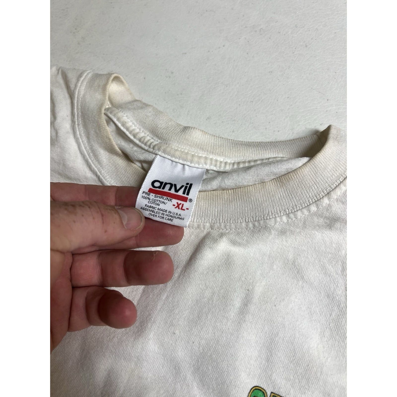 Anvil VTG Sopotnick's Cabbage Patch BIKE WEEK 2000 T-Shirt XL Sleeveless Men White Anvil Cotton Crew Neck Biker Pocket Vintage Size US XL / EU 56 / 4 - 5 Thumbnail