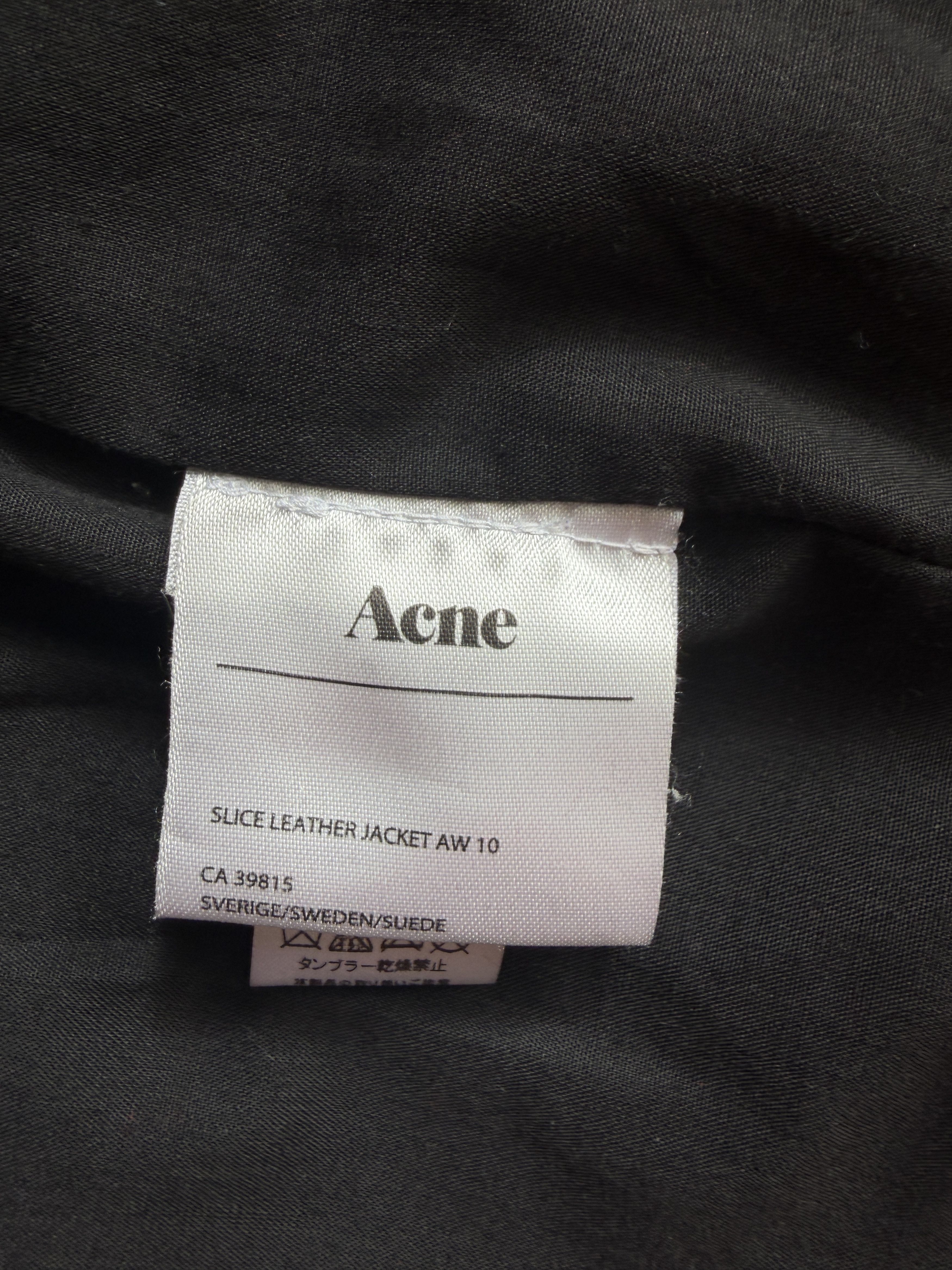 Acne Studios x Beams AW10 Patchwork Sleeve Leather Jacket Size M / US 6-8 / IT 42-44 - 7 Thumbnail