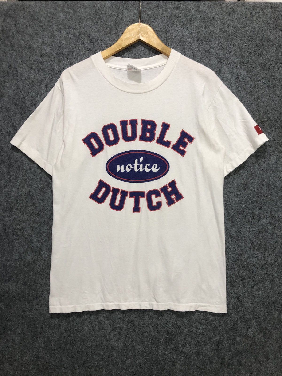 Vintage Vintage Notice Double Dutch T-Shirt Size US M / EU 48-50 / 2 - 1 Thumbnail