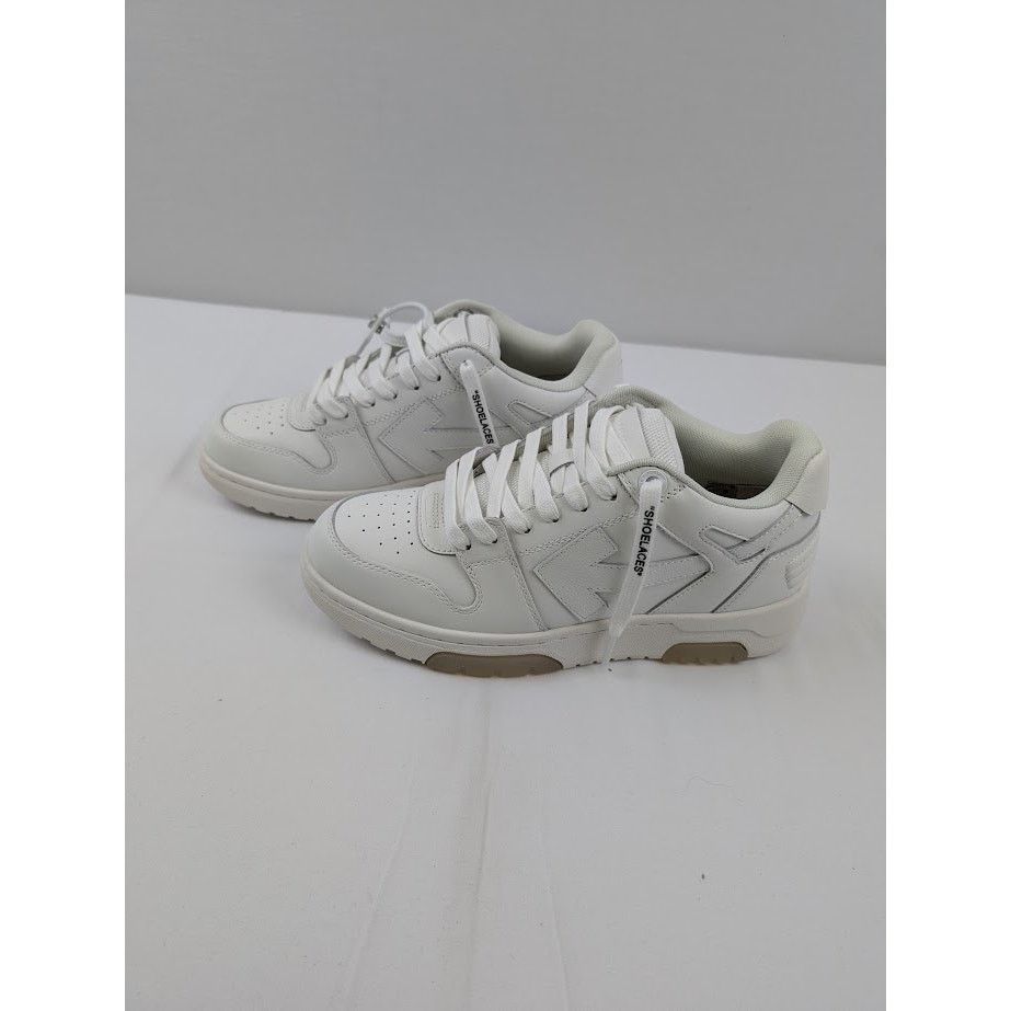 Off-White o1rshd1 Low-Top Sneakers Out Of Office Leather in White Size US 7 / EU 40 - 12 Thumbnail