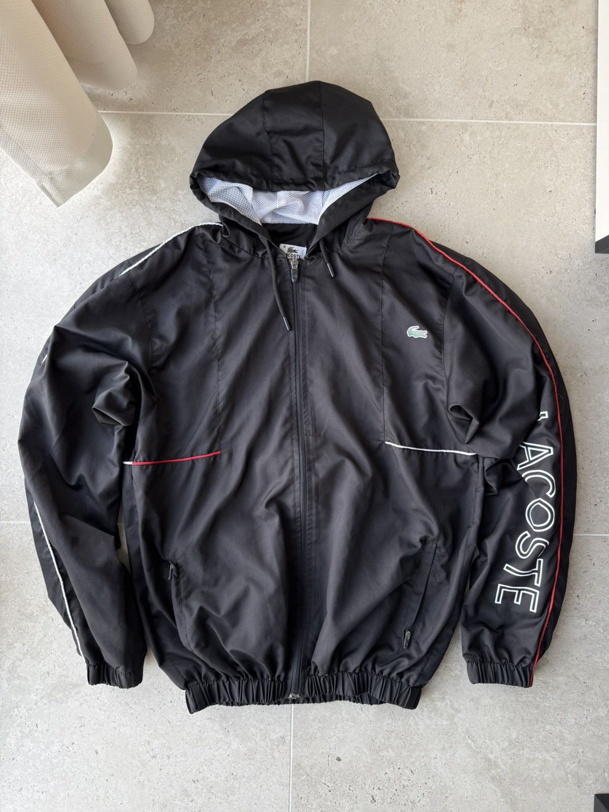 Lacoste Y2K Vintage Lacoste Sport Jacket Drill Size US L / EU 52-54 / 3 - 1 Thumbnail