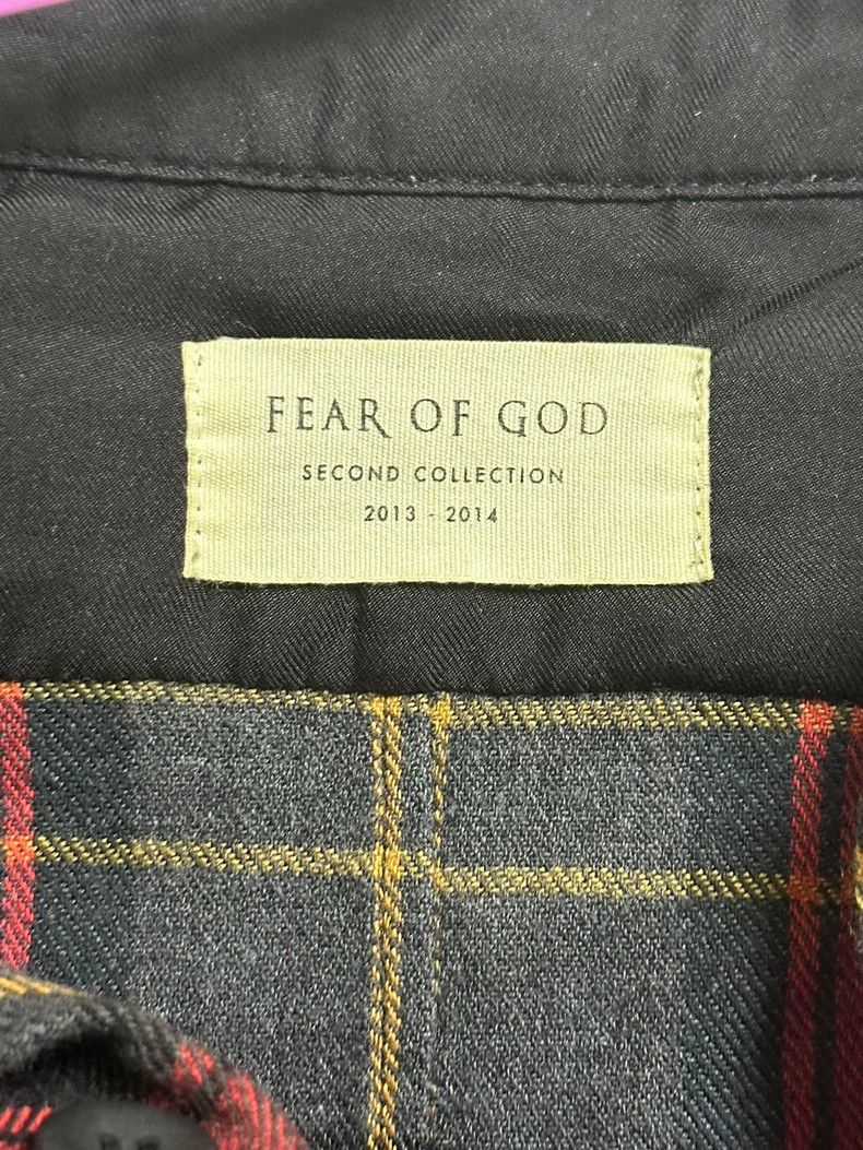 Fear of God Fear of God Dark red plaid shoulders Size US M / EU 48-50 / 2 - 5 Thumbnail
