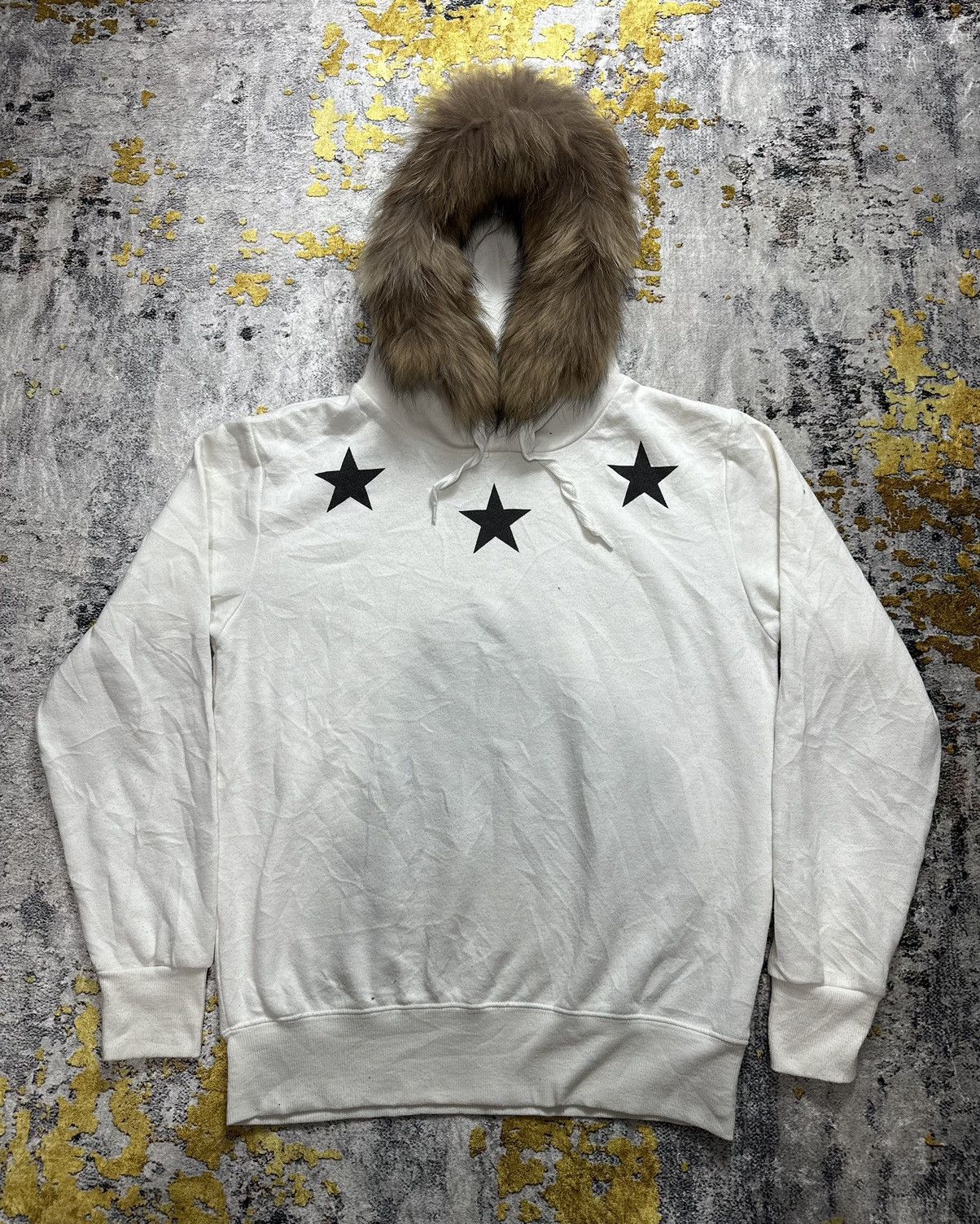 Beauty Beast 💸SIMPLE DESIGN💸 NEXT STANDARD F4 FUR HOODIE NUMBERNINE STYLE Size US M / EU 48-50 / 2 - 1 Thumbnail