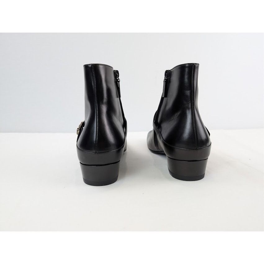 Saint Laurent Paris o1rshd1 Augustin 30 Zipped Boots in Nero Size US 8 / EU 41 - 12 Thumbnail