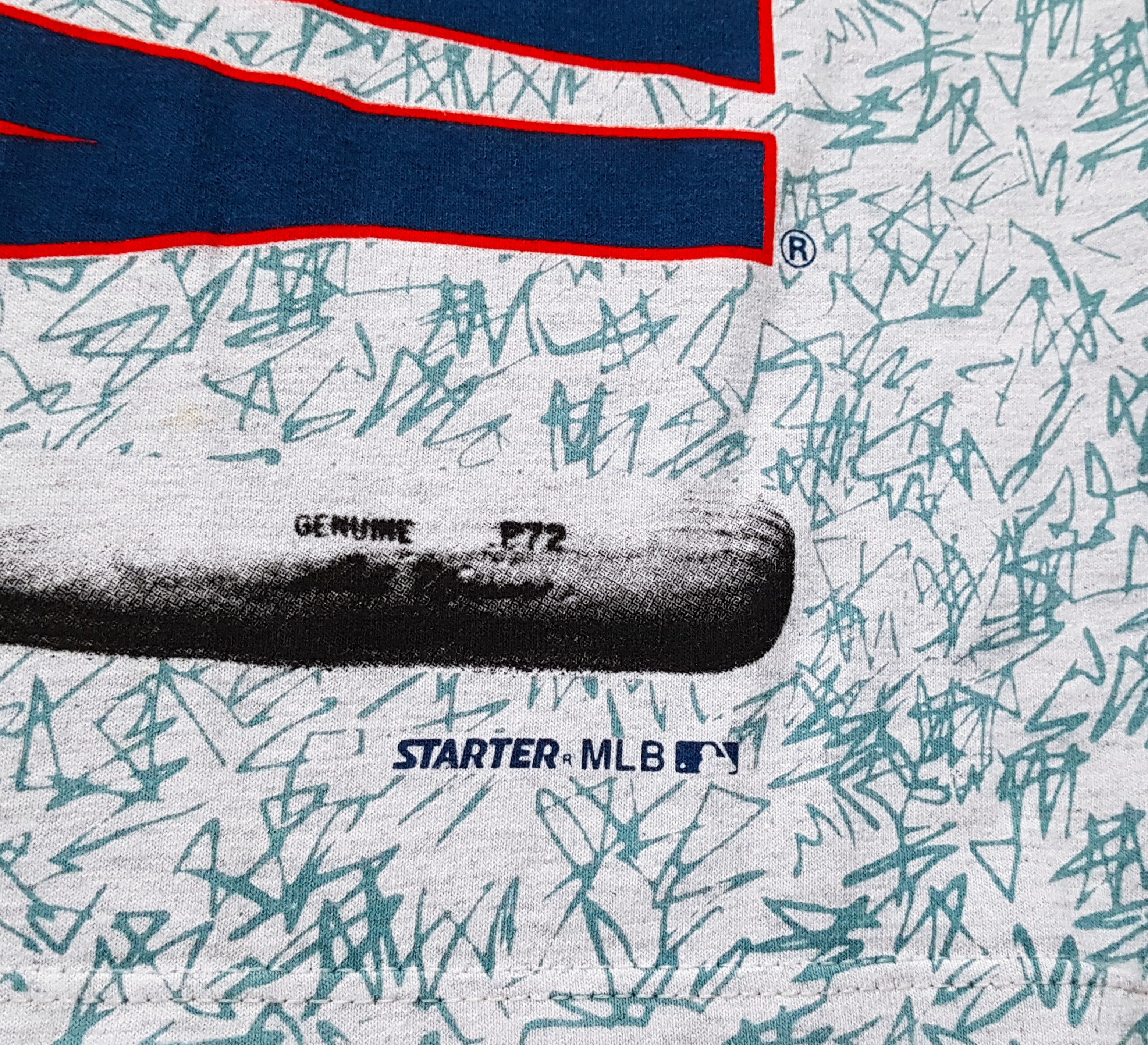 Starter MLB Vintage 90s New York Yankees Starter Over Printed Tee L Size US L / EU 52-54 / 3 - 8 Thumbnail
