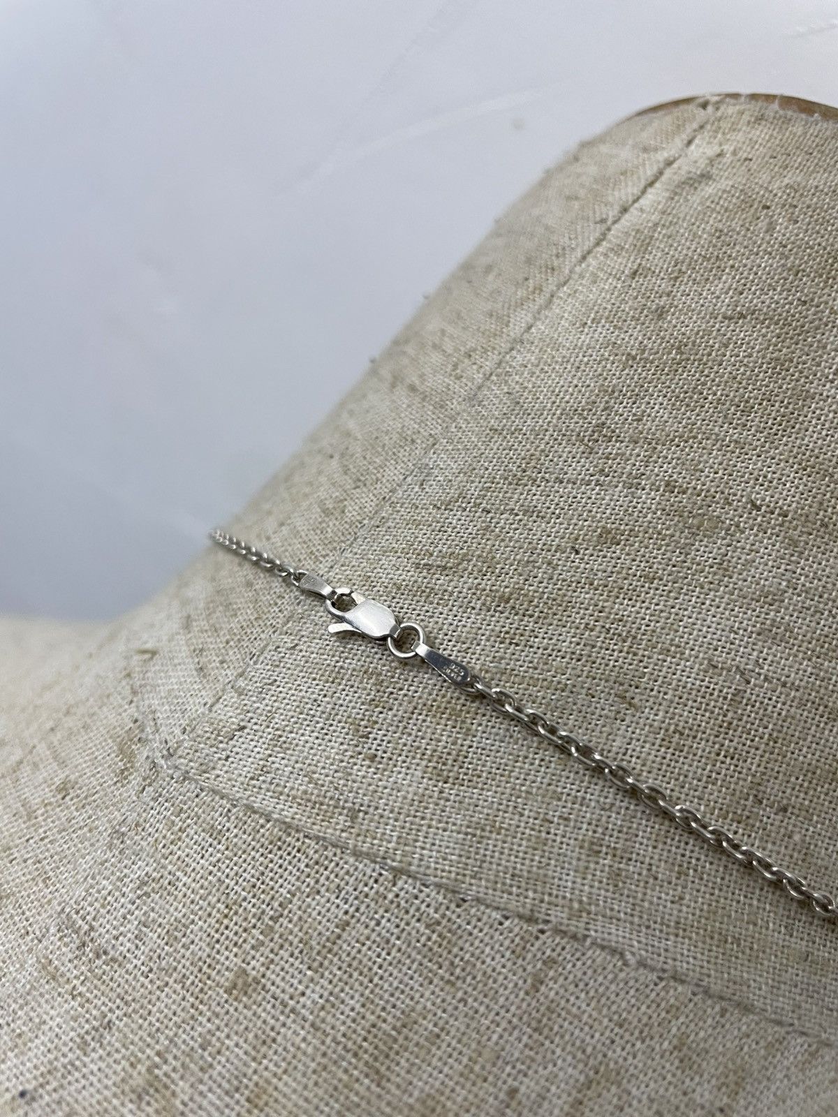 Jewelry Vintage Silver 925 Necklace with stone Size ONE SIZE - 7 Thumbnail