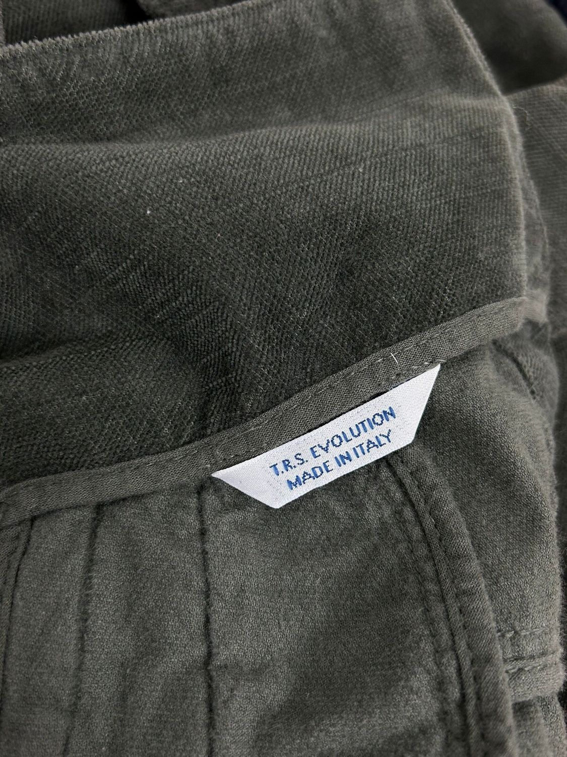 Trussardi Trussardi Jeans Soft Velour Denim Style Button-Up Jacket Size M / US 6-8 / IT 42-44 - 11 Thumbnail
