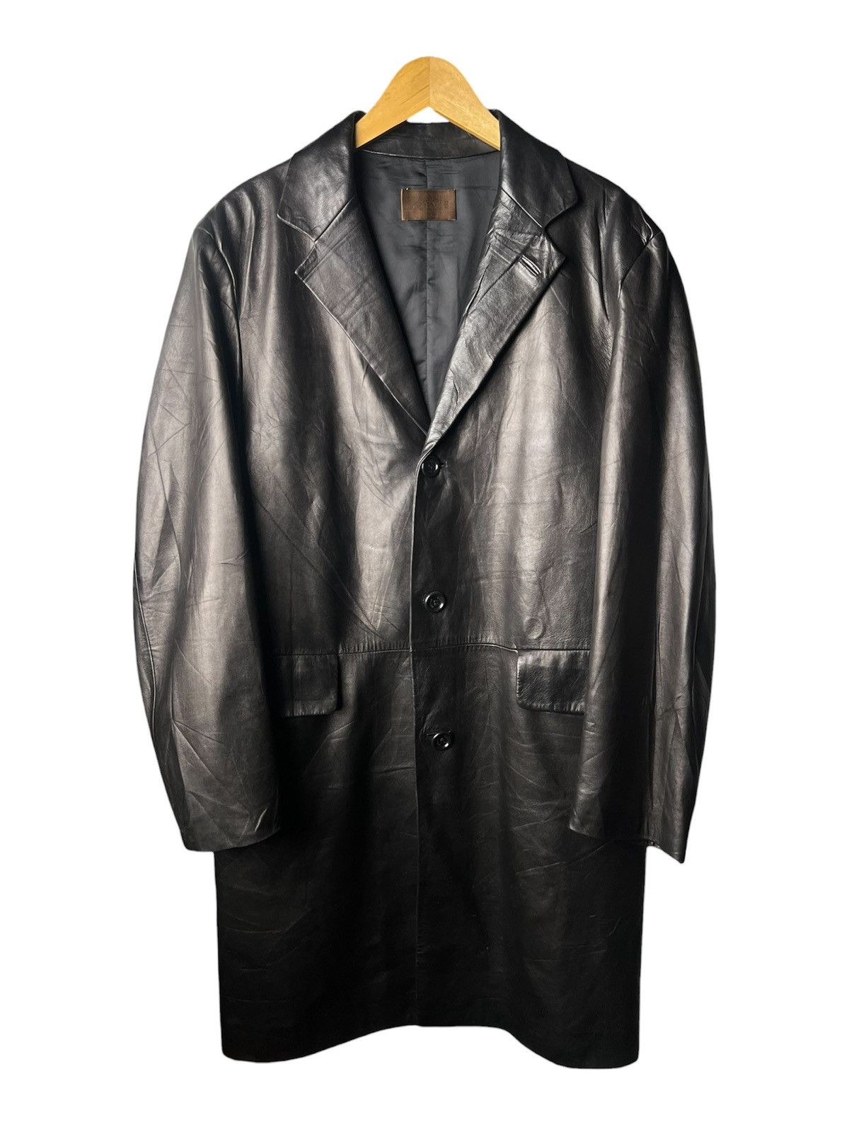 Loewe Vintage Loewe Leather Blazer Jacket Size US L / EU 52-54 / 3 - 1 Thumbnail