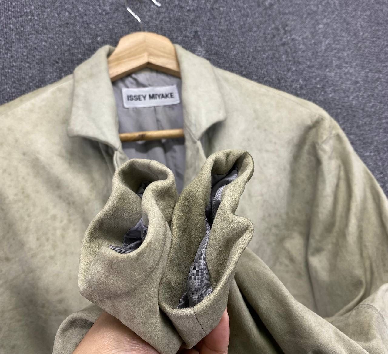 Issey Miyake Vintage Issey Miyake Leather Coat Jacket Size M / US 6-8 / IT 42-44 - 13 Thumbnail