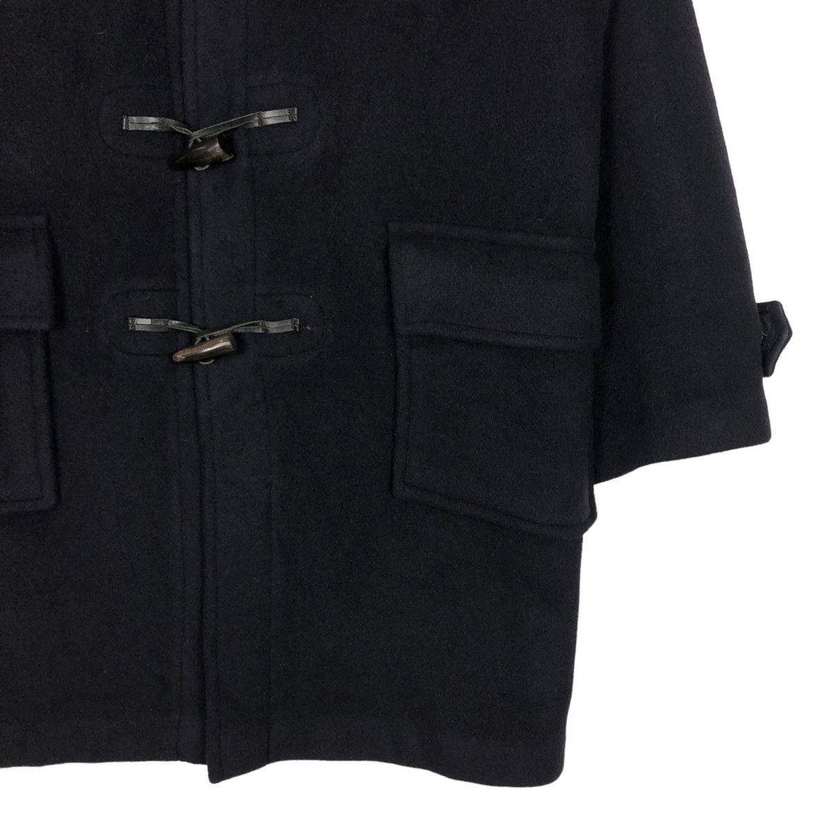 Burberry 🌺VINTAGE BURBERRY MADE IN ENGLAND WOOL DUFFLE LONG JACKET Size US L / EU 52-54 / 3 - 9 Thumbnail