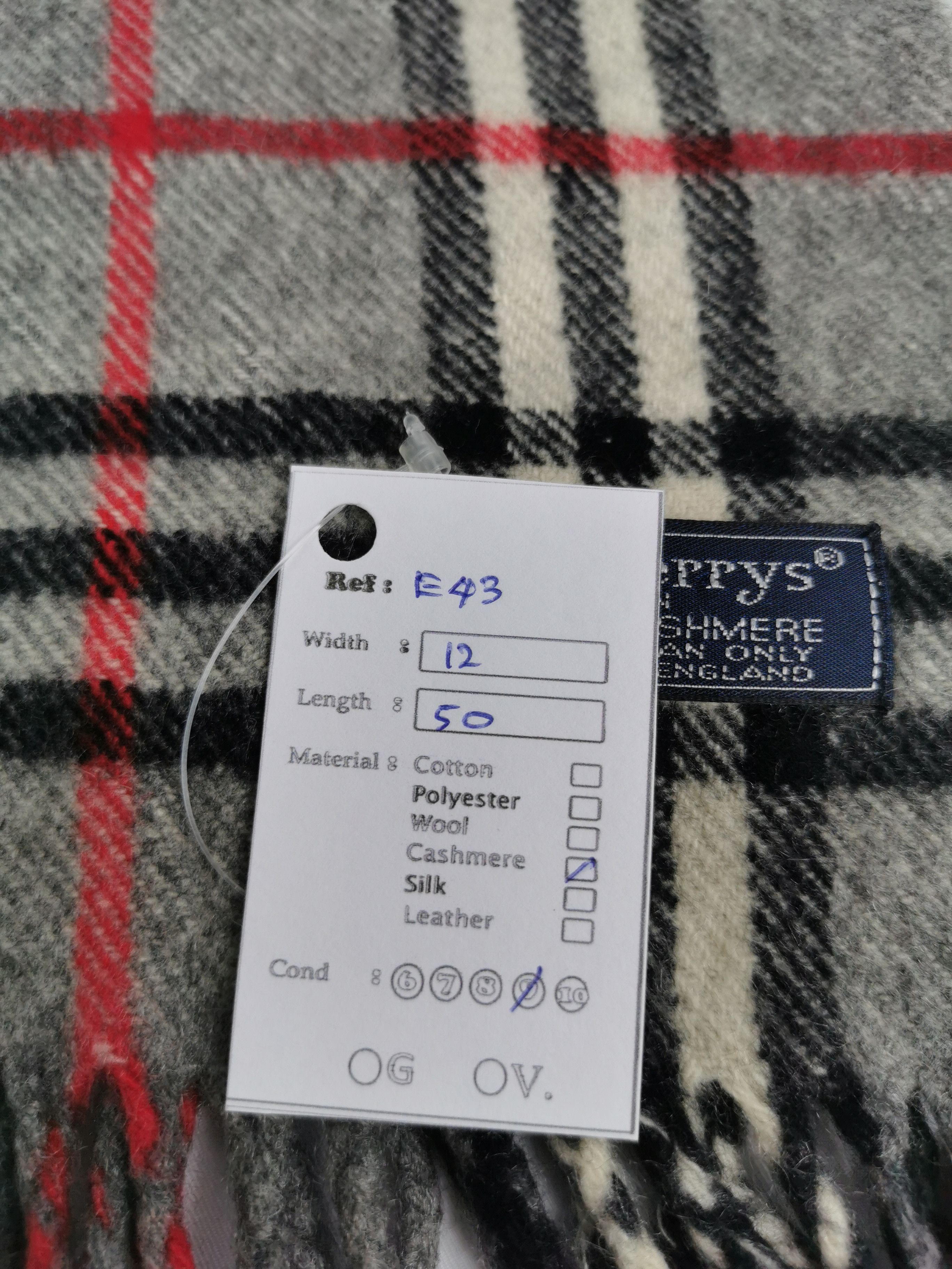 Burberry Burberry cashmere scarf muffler Size ONE SIZE - 5 Thumbnail