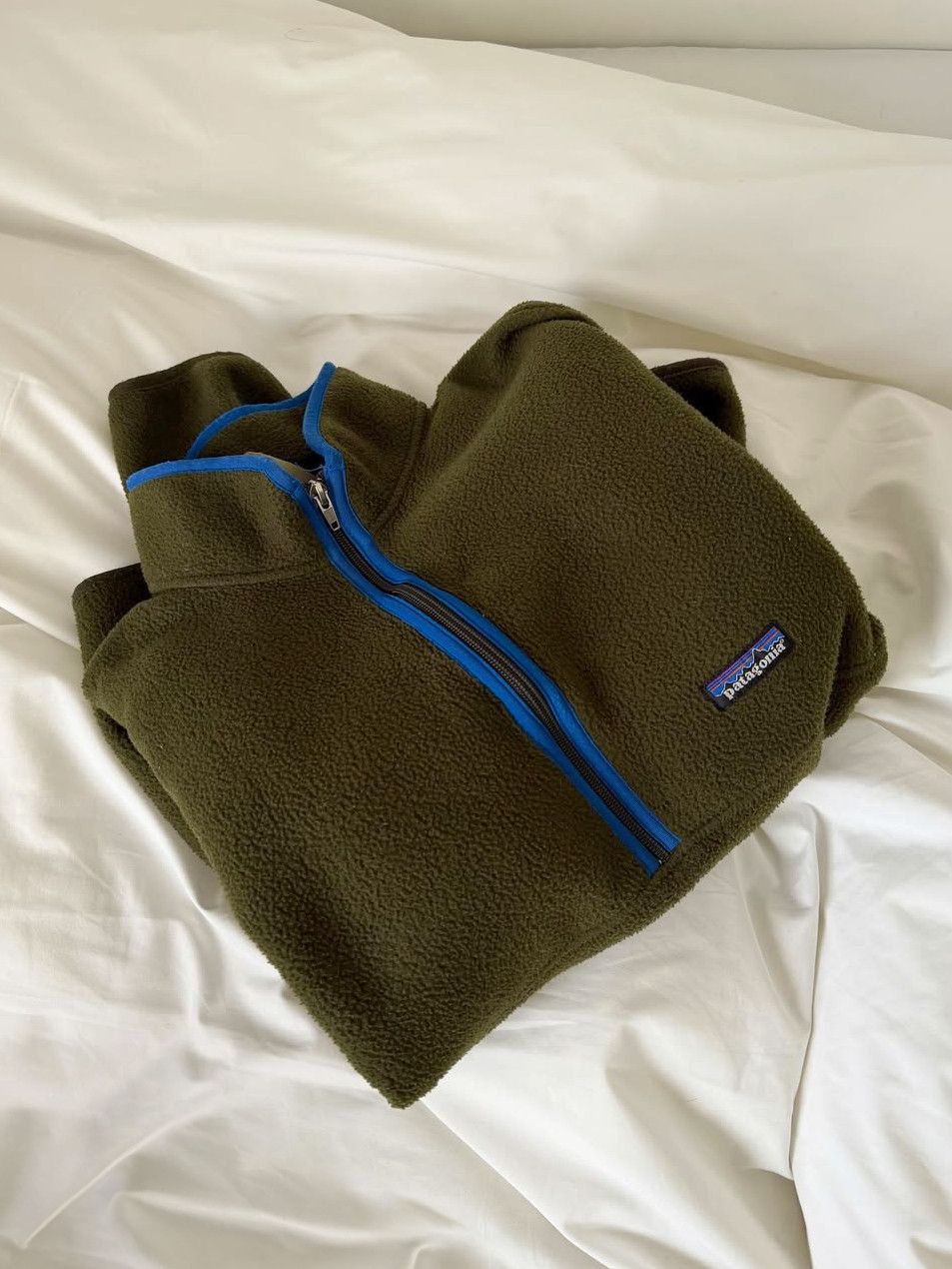 Patagonia Vintage 2000's Patagonia Synchilla Marsupial Half Zip Fleece Size US L / EU 52-54 / 3 - 1 Thumbnail