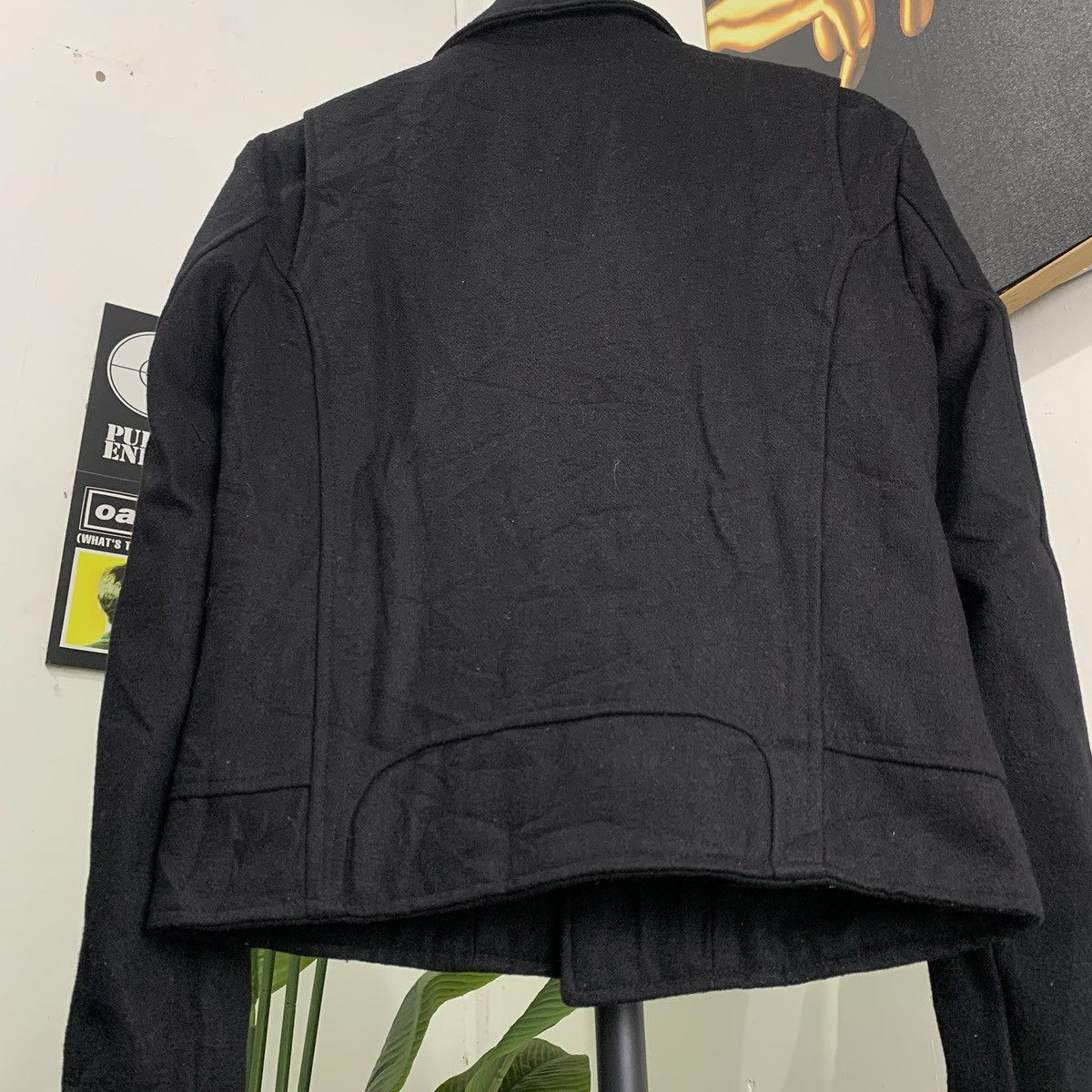 Attachment × Japanese Brand × Kazuyuki Kumagai Attachment Attachment Bikers Wool Jacket Japan Ramones Style Size US M / EU 48-50 / 2 - 8 Thumbnail