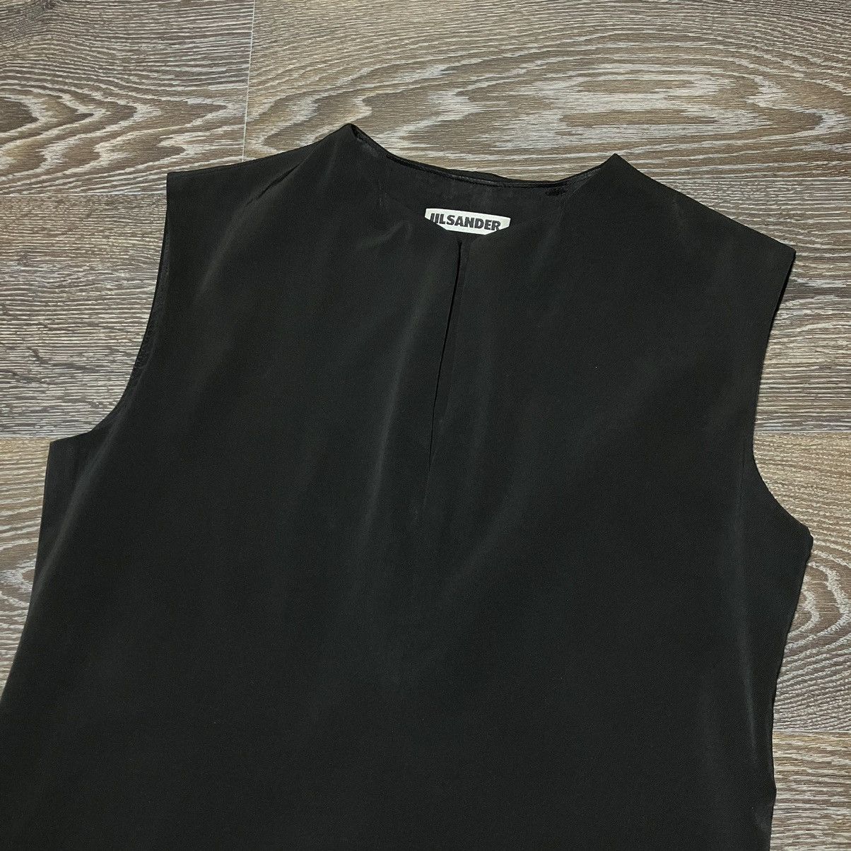 Jil Sander JIL SANDER Evening Black Dress Size S / US 4 / IT 40 - 3 Thumbnail