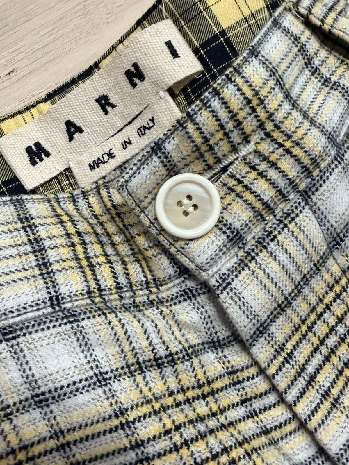 Marni Marni Checker Pants Size US 38 / EU 54 - 4 Thumbnail