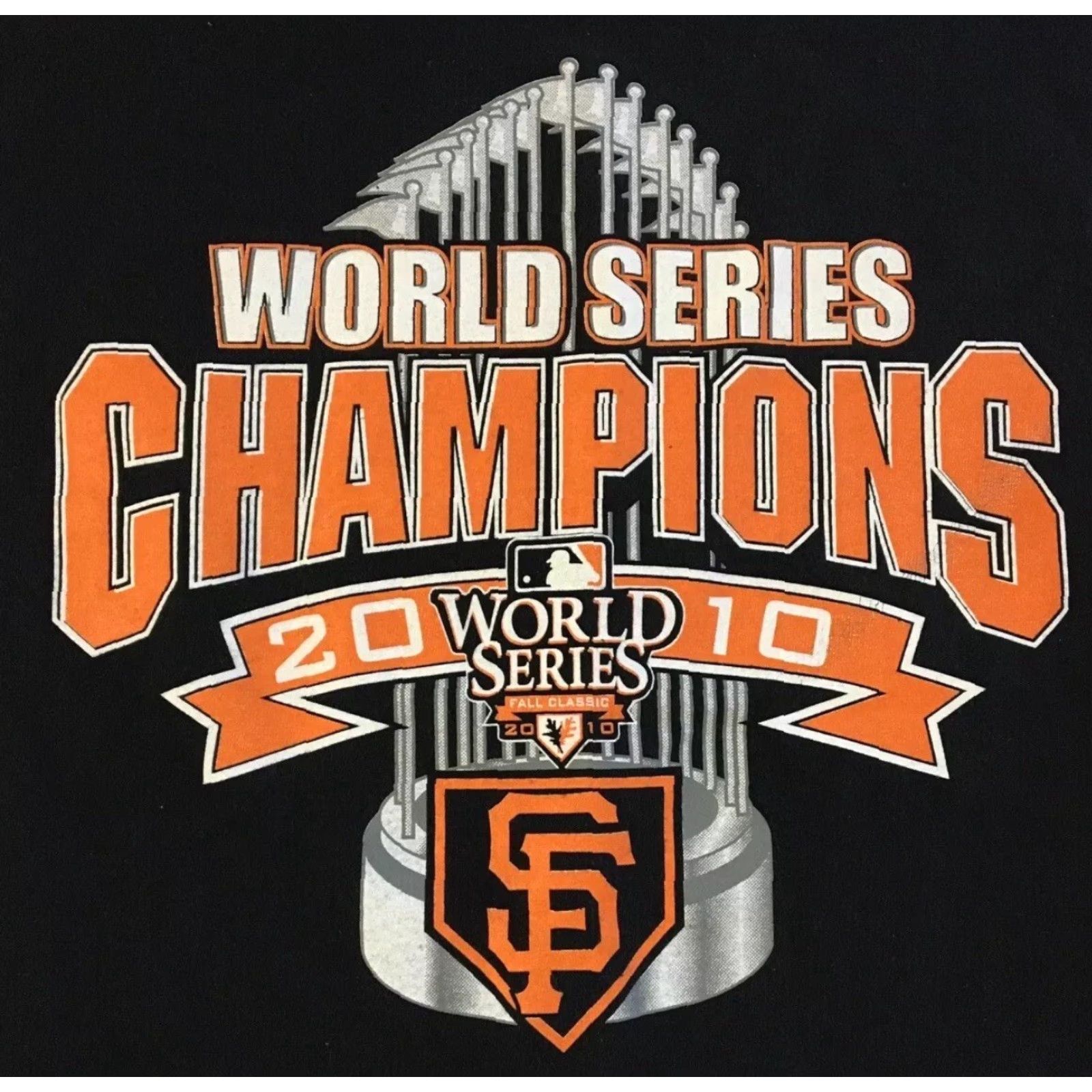 Vintage VINTAGE 2010 SF Giants World Series Champs Eddie Renteria AOP Shirt S Baseball Grunge Size US S / EU 44-46 / 1 - 4 Thumbnail