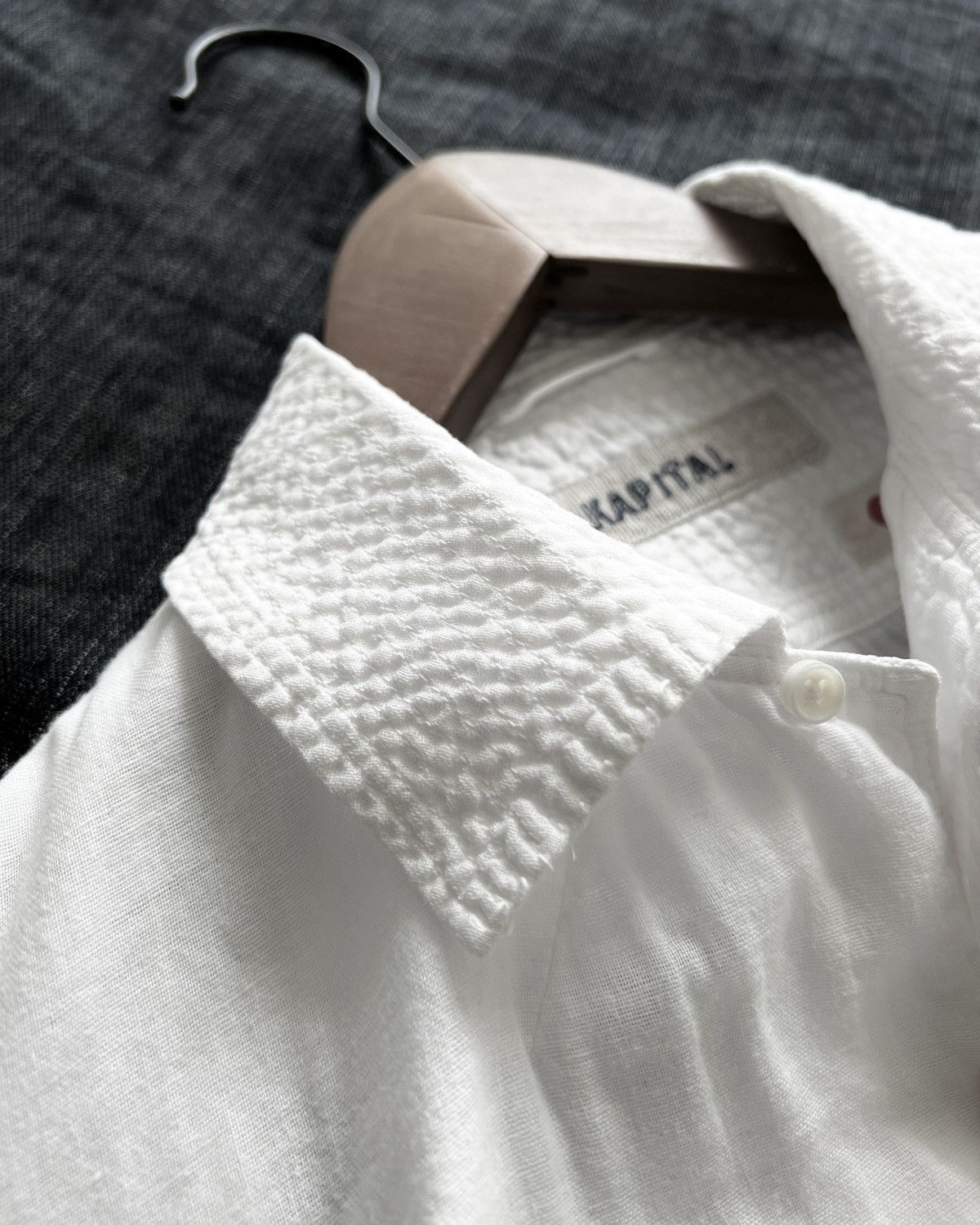 VINTAGE KAPITAL BUTTON US NAVY SHIRT