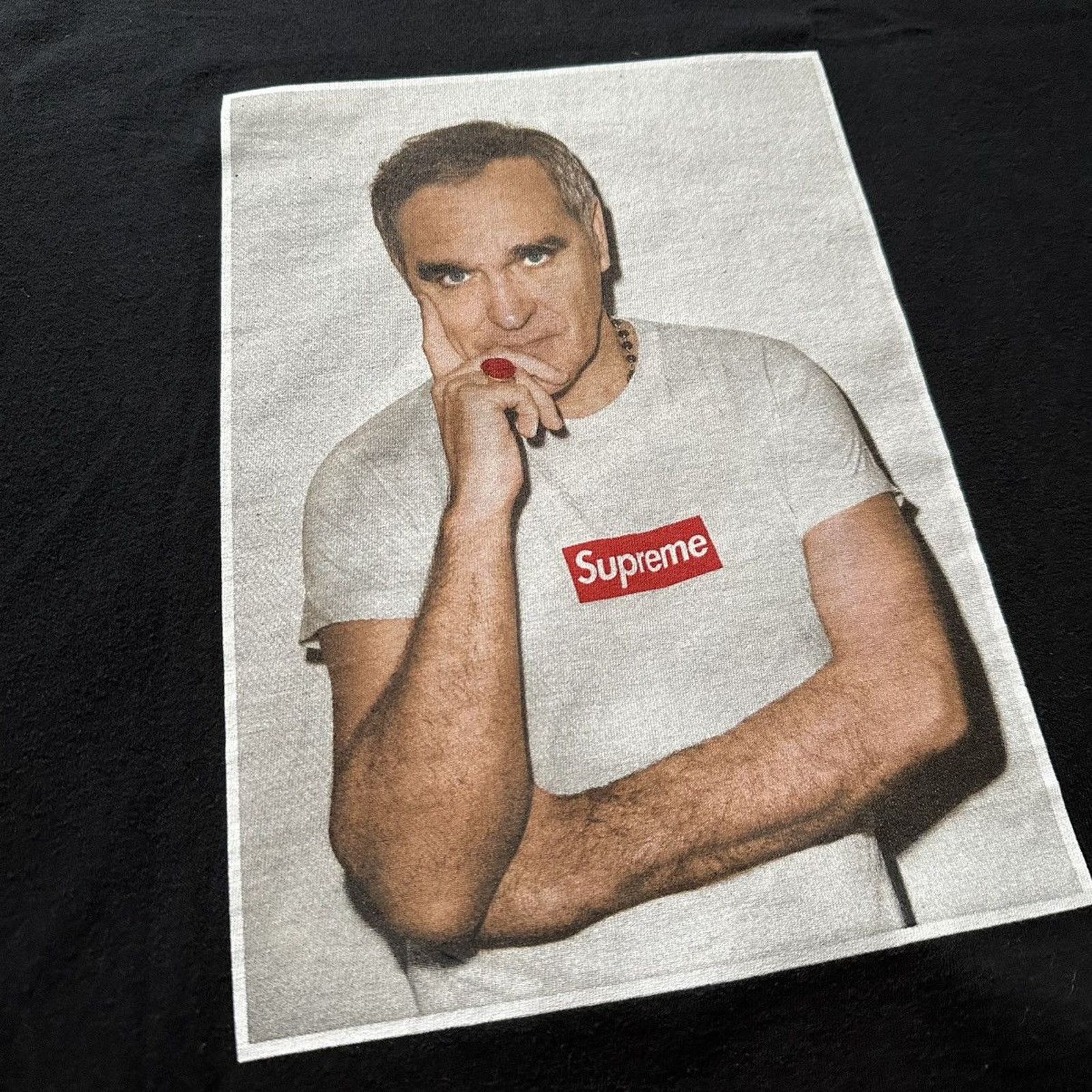 Supreme Supreme Morrissey Photo T-Shirt – Size Large – Gently Used Size US L / EU 52-54 / 3 - 4 Thumbnail