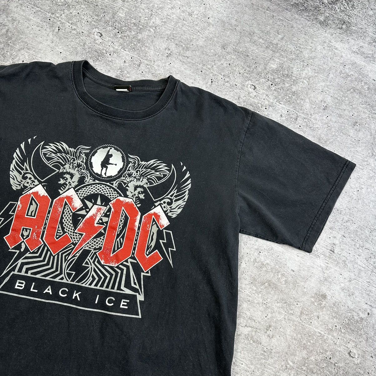 Band Tees Vintage AC/DC T-shirt Black Ice Size XL Size US XL / EU 56 / 4 - 3 Thumbnail