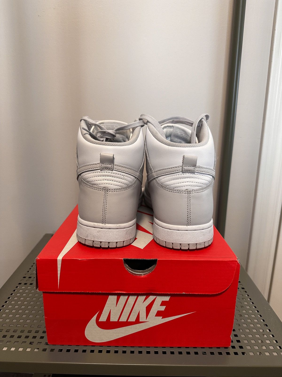 Nike 💥LAST CALL💥 Nike Dunk High Retro ‘Vast Grey’ Size US 11.5 / EU 44-45 - 4 Thumbnail