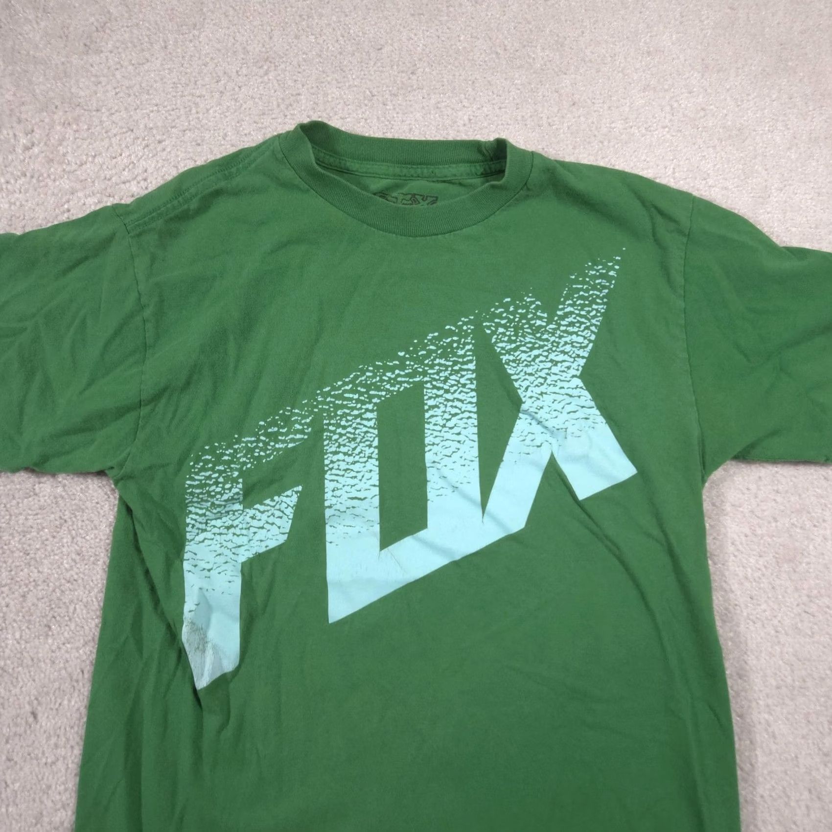 Fox Racing Fox Racing Shirt Mens M Green Logo Graphic Tee Crewneck Casual Size US M / EU 48-50 / 2 - 2 Thumbnail