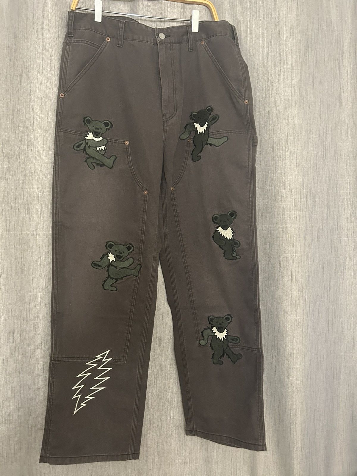 Grateful Dead thisisneverthat x Grateful Dead Carpenter Pants Size US 36 / EU 52 - 1 Thumbnail