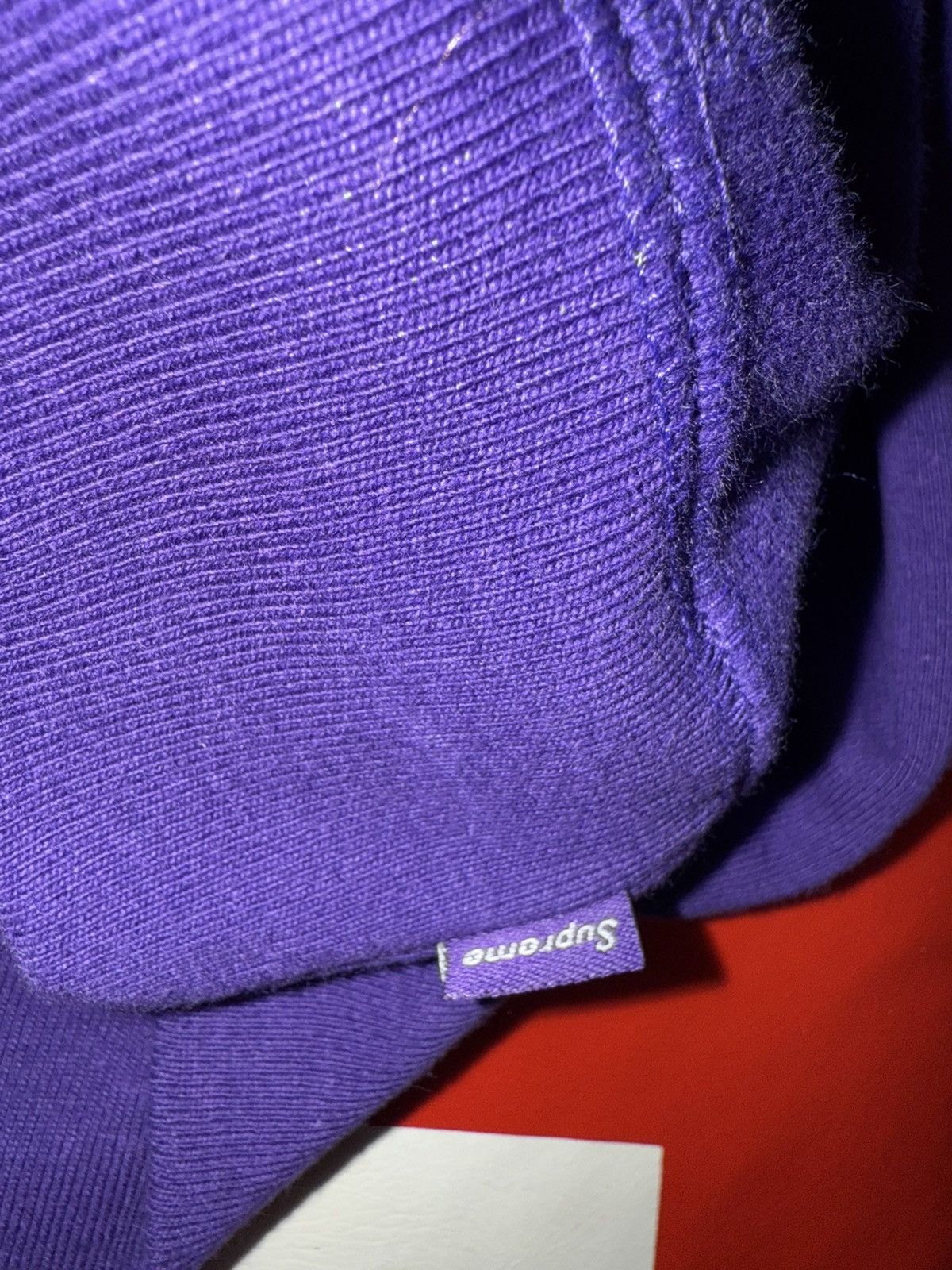 Supreme SS20 Supreme Motion Logo Hooded Sweatshirt Purple Size US XL / EU 56 / 4 - 10 Thumbnail