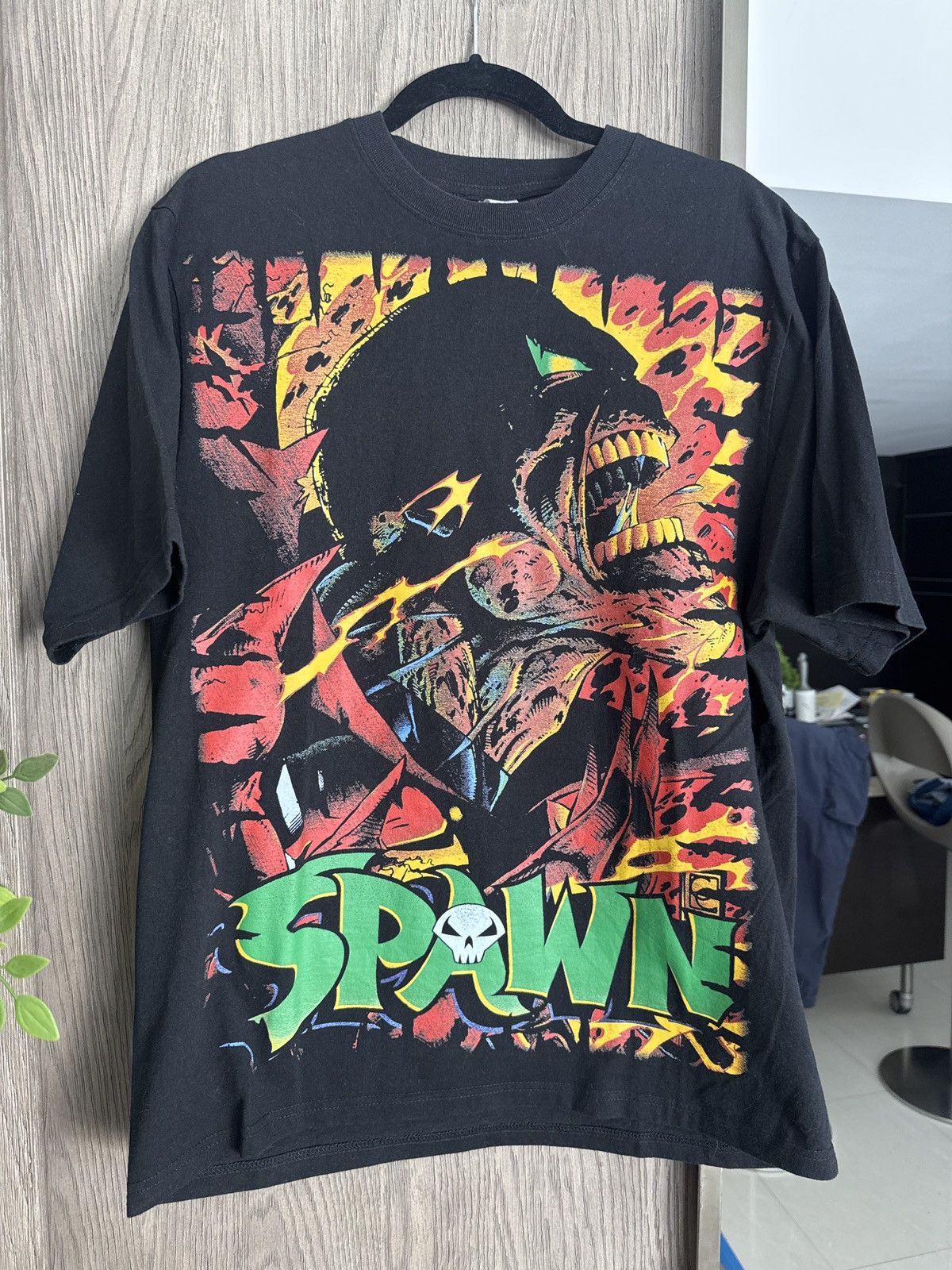 Spawn Todd McFarlane Modern Boot Image Comics AOP Tshirt