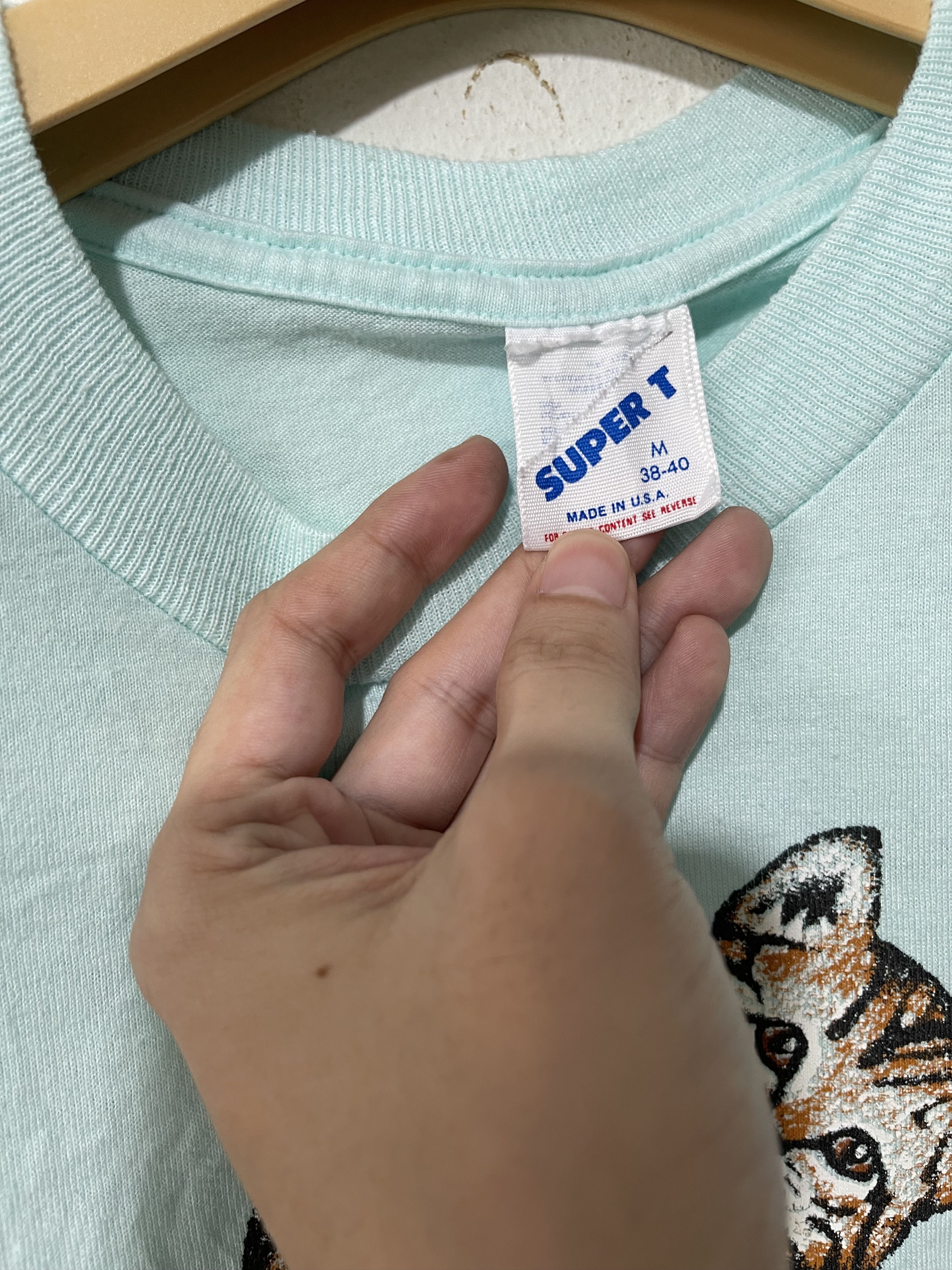 Vintage Vintage 90s Cat Shirt Size US M / EU 48-50 / 2 - 5 Thumbnail