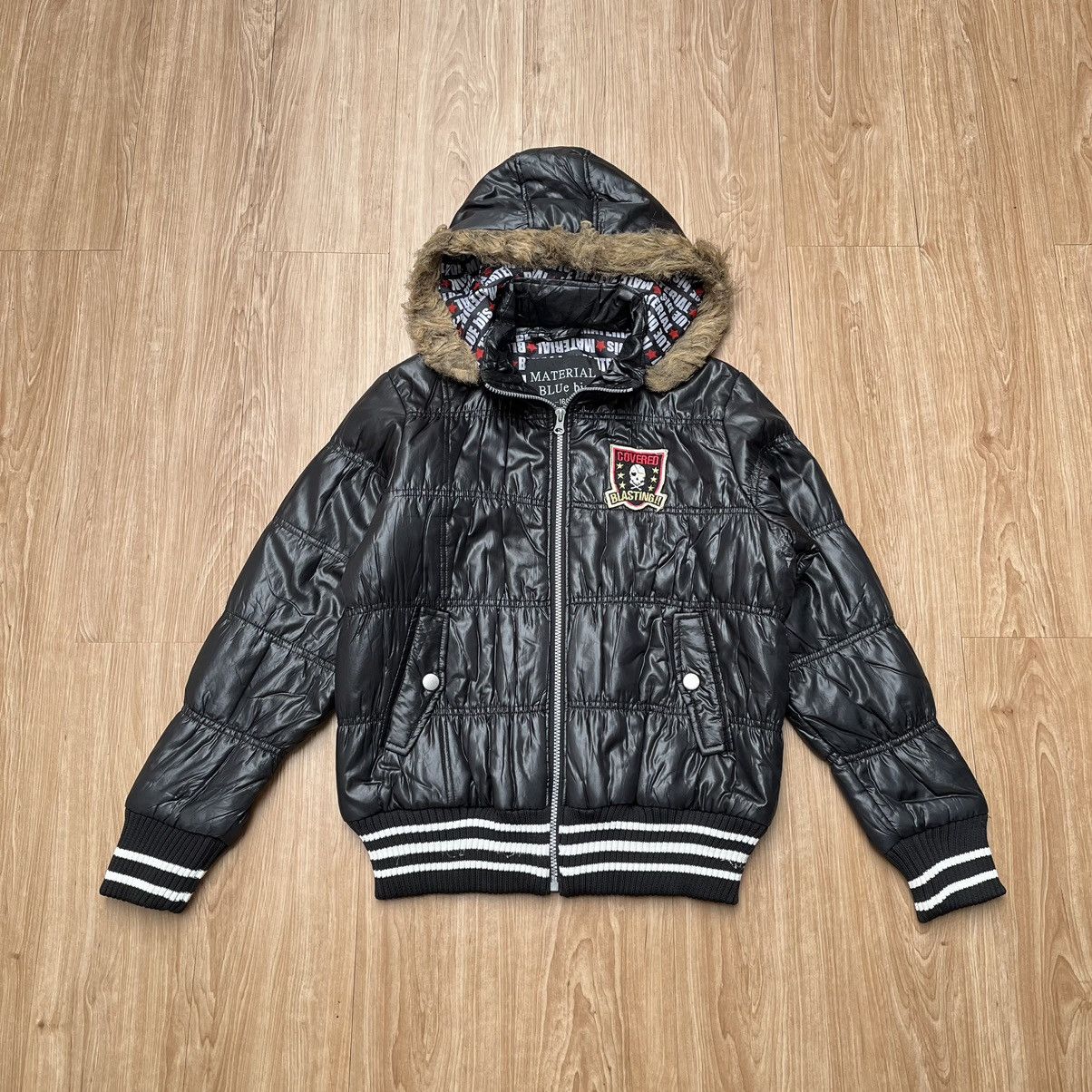 14th Addiction × Hysteric Glamour × Japanese Brand 2000S Material Blue Bis Japan "covered blasting" Size M / US 6-8 / IT 42-44 - 1 Thumbnail