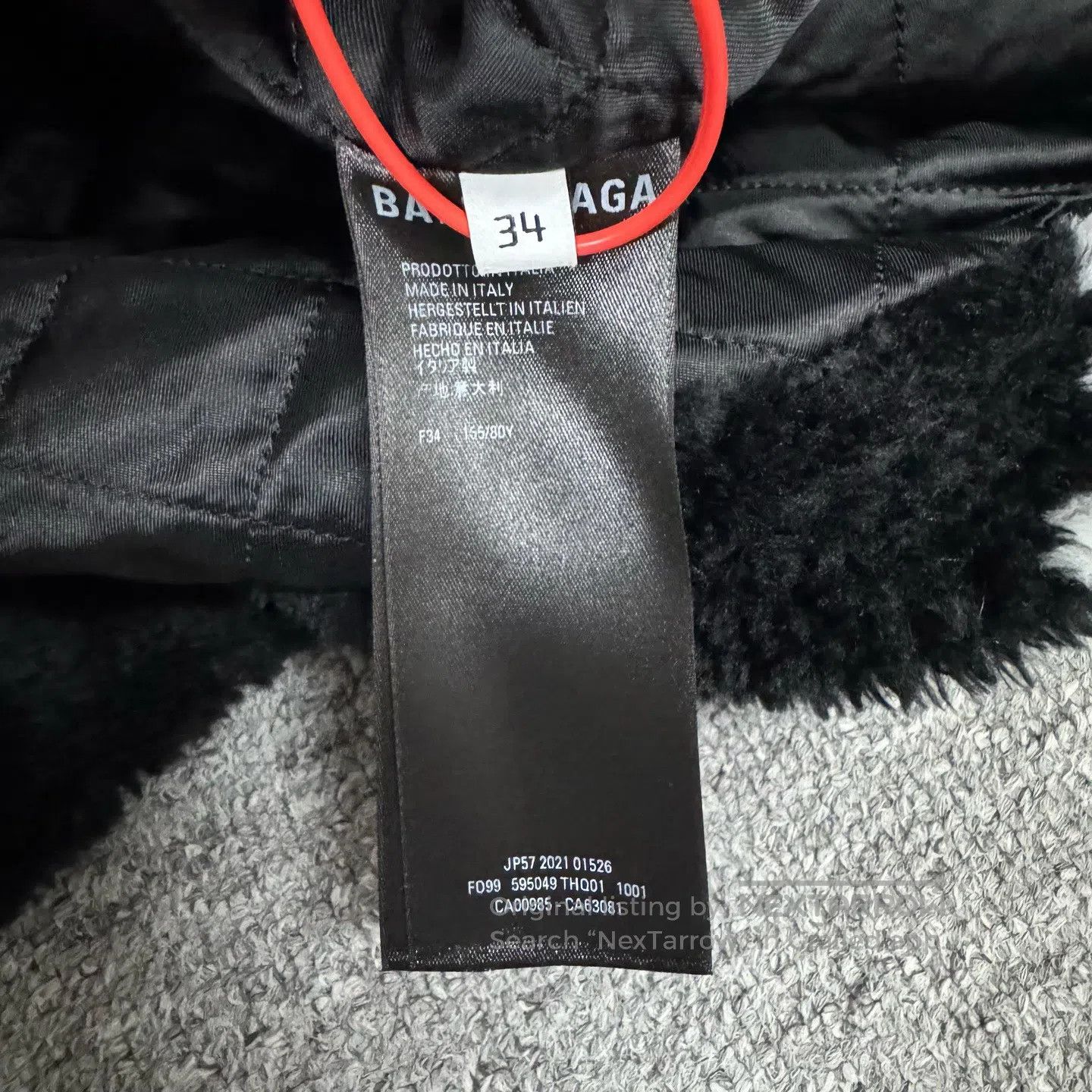 Balenciaga Balenciaga screenbullet comments; coat features a teddy be Size US M / EU 48-50 / 2 - 7 Thumbnail