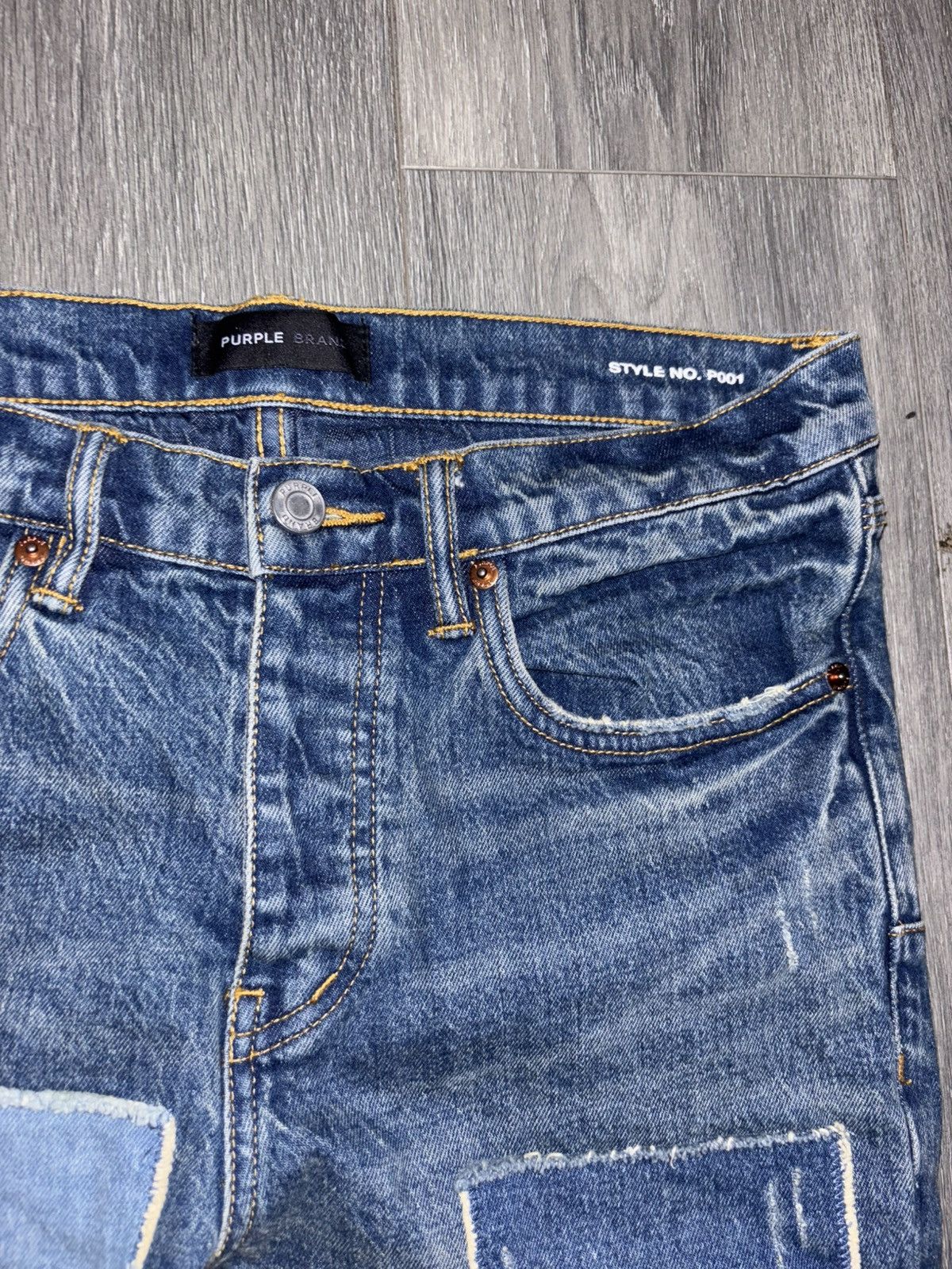 Purple Brand blue purple brand jeans Size US 31 - 3 Thumbnail