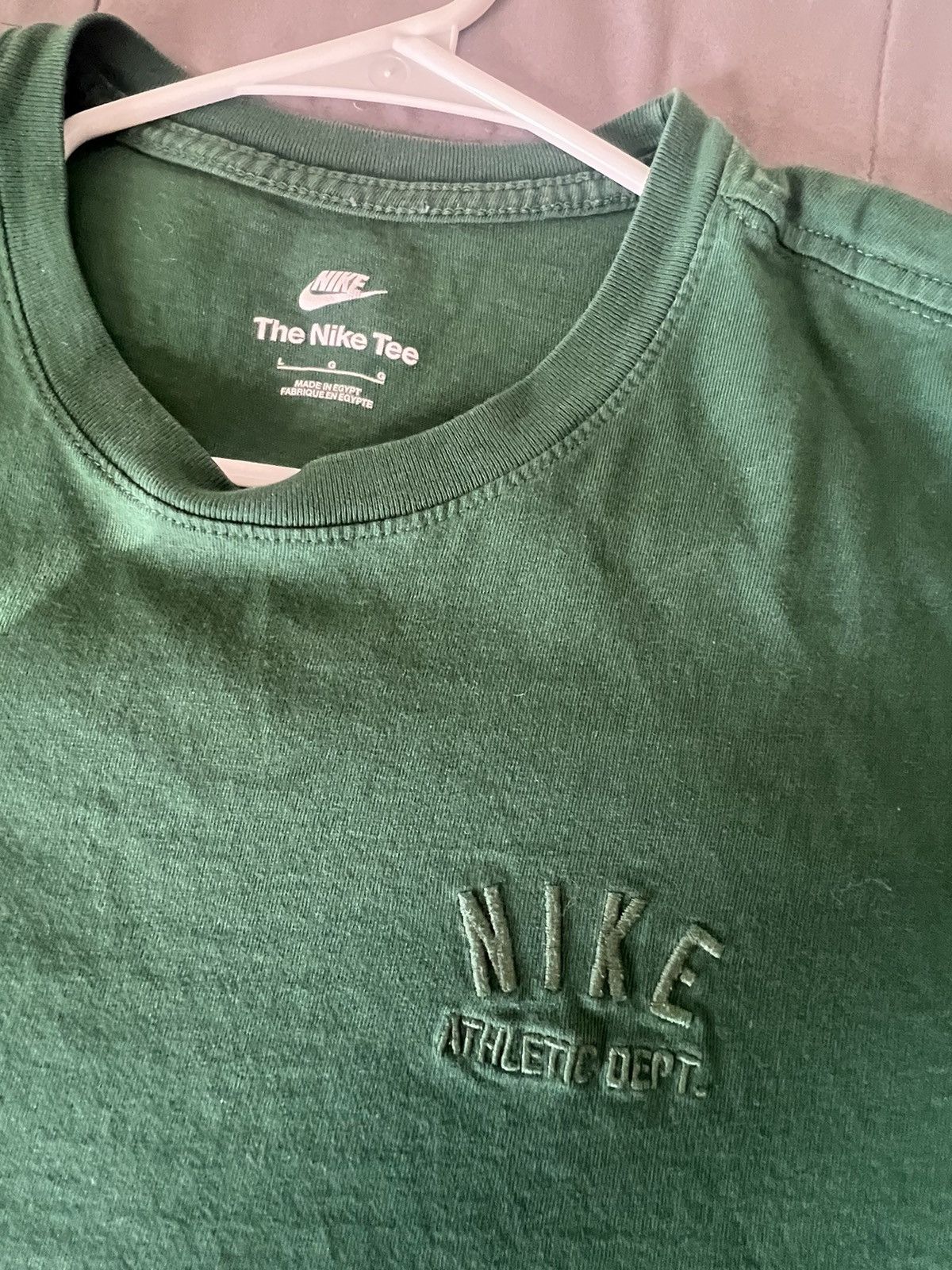 Nike × Vintage Nike Athletic Department Vintage T-Shirt Size US L / EU 52-54 / 3 - 3 Thumbnail