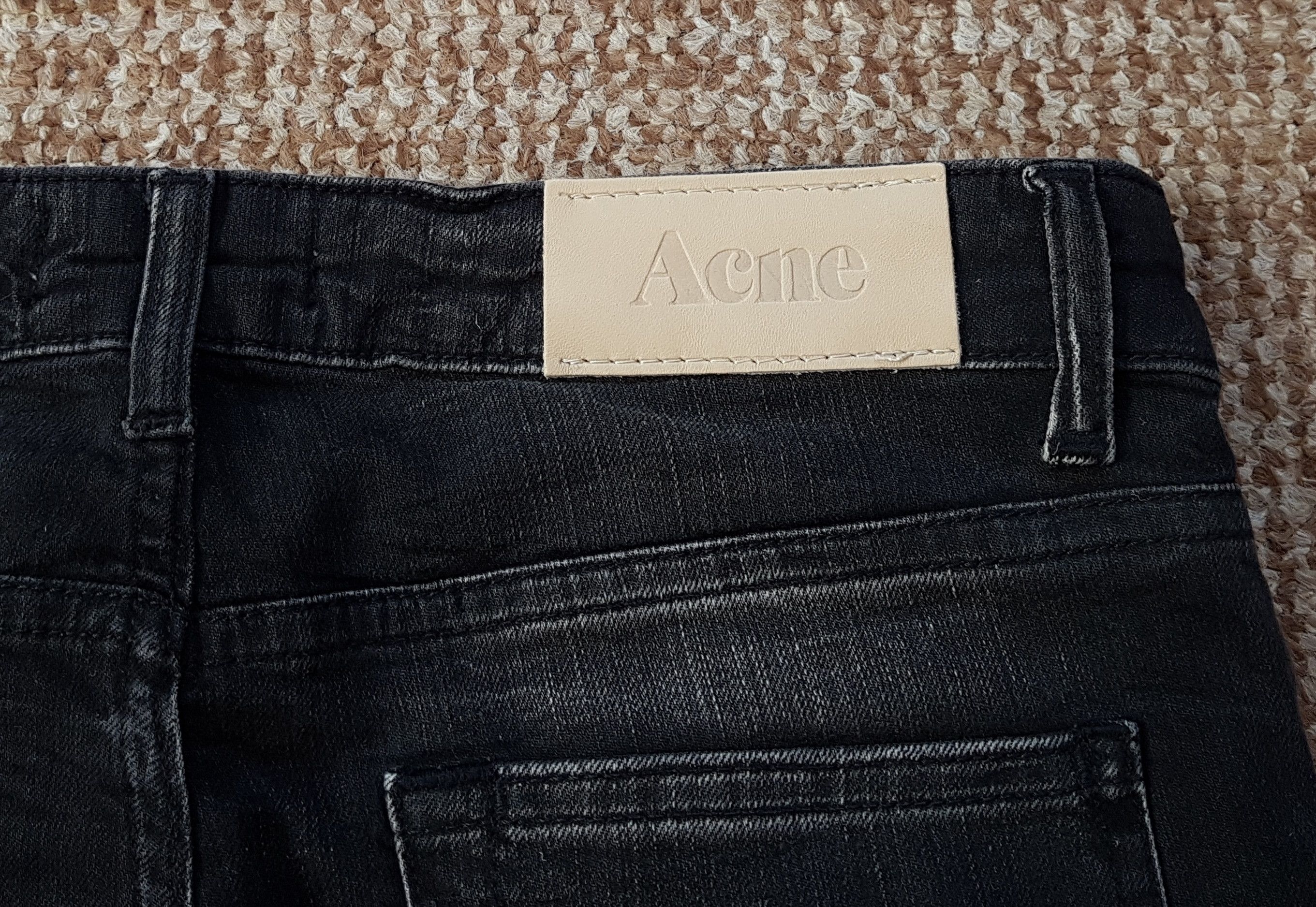 Acne Studios Acne Jeans vintage Hex Black Pure womens denim Size 28" / US 6 / IT 42 - 5 Thumbnail